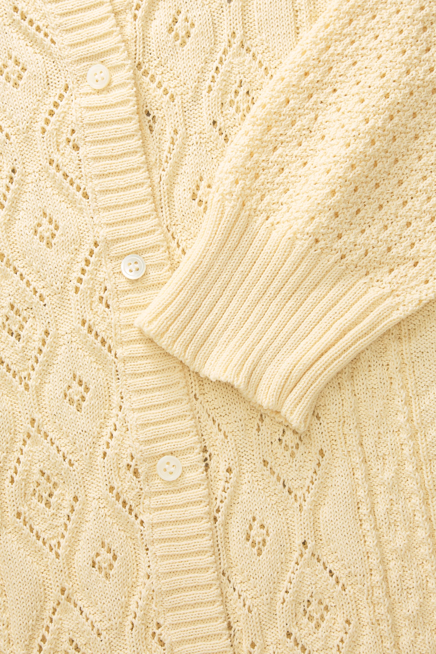 Skall Studio Alexa cardigan Cardigan Pastel yellow