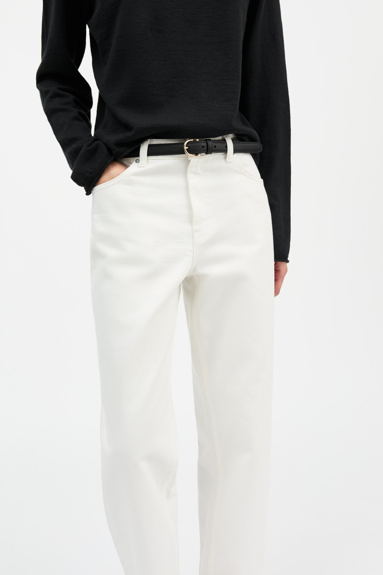 Skall Studio Allison cropped jeans Jeans Off white