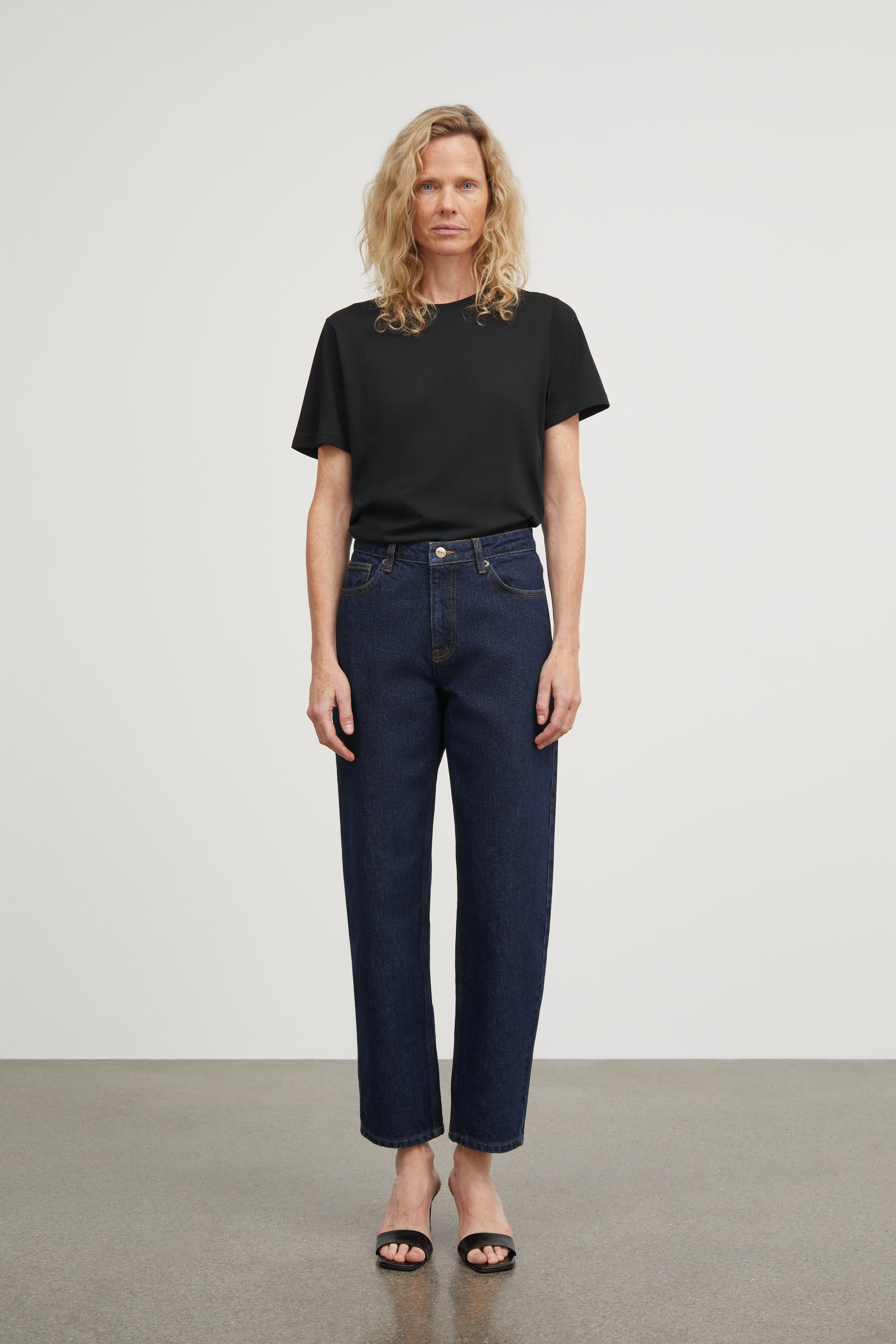 Skall Studio Allison cropped jeans Jeans Indigo blue