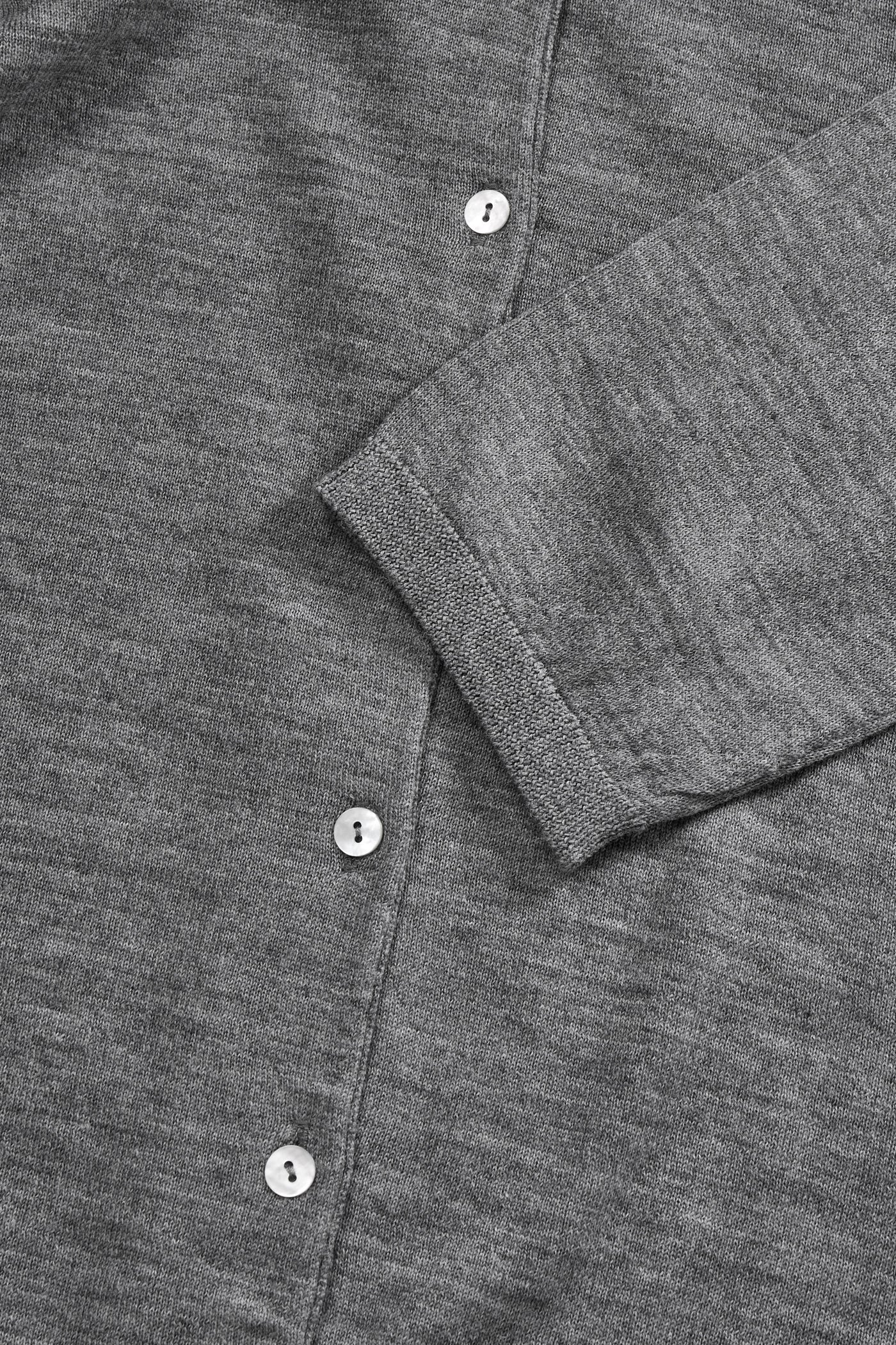 Skall Studio Amethyst cardigan Cardigan Grey melange