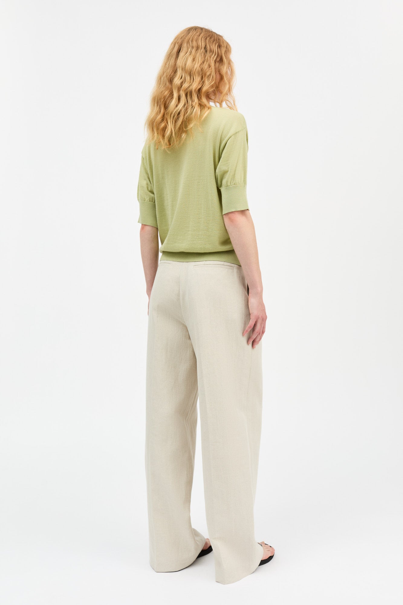 Skall Studio Amethyst poloshirt Blouse Light green