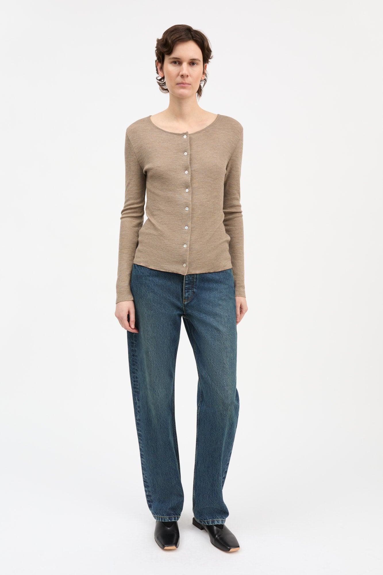 Skall Studio Amy cardigan Cardigan Brown