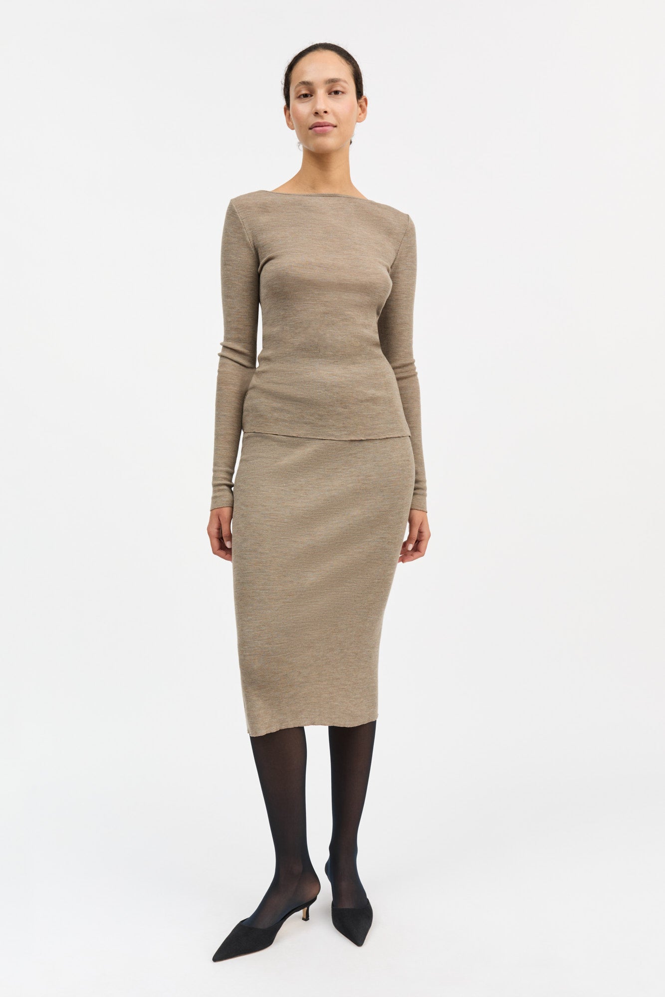 Skall Studio Amy skirt Skirt Brown