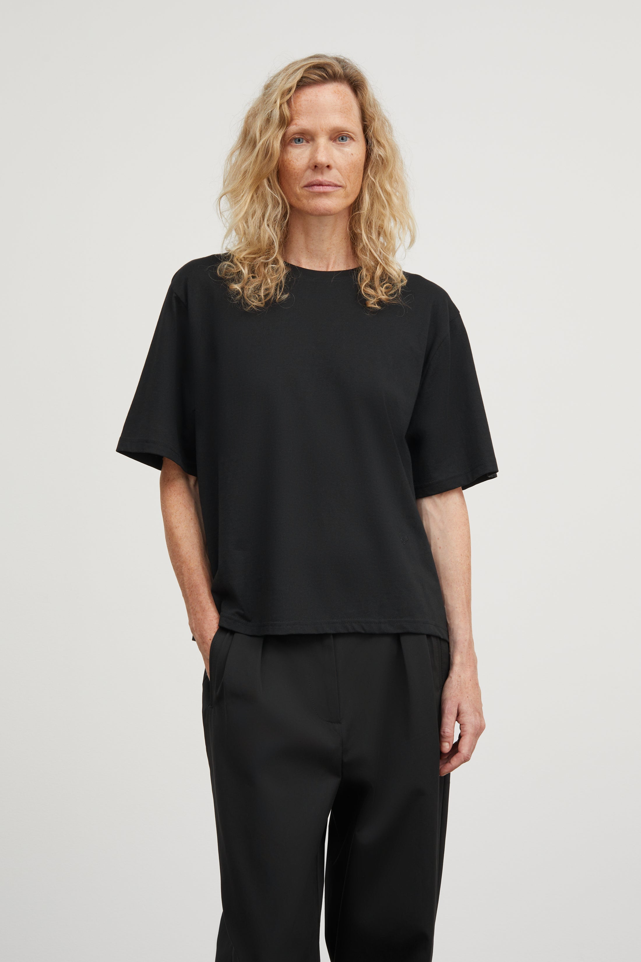 Skall Studio Andy oversize tee T-shirt Black