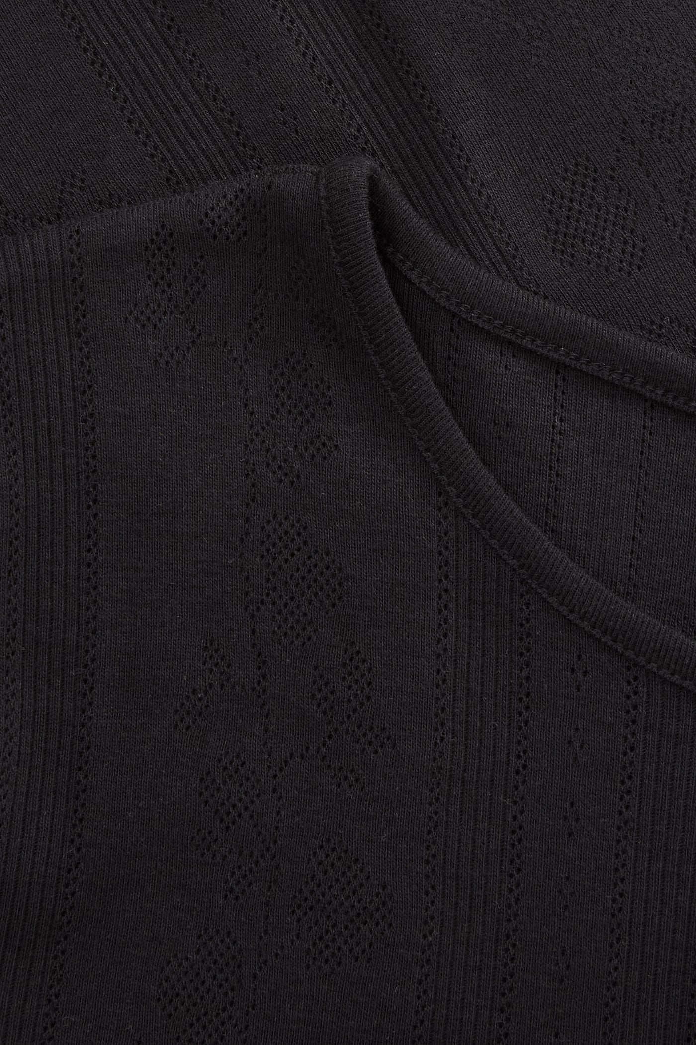 Skall Studio Anna cap sleeve tee Tank top Black