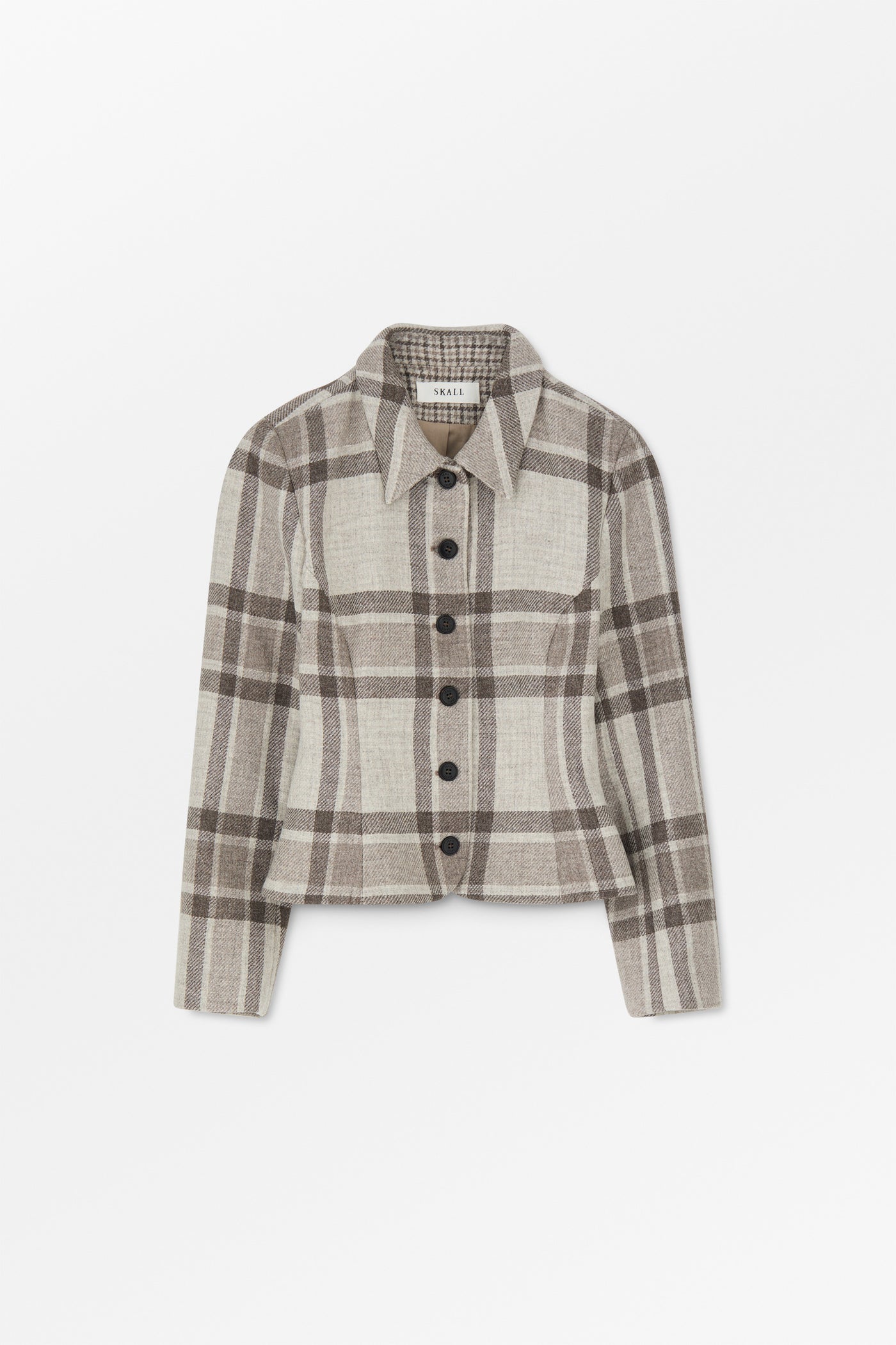 Skall Studio Ari jacket Jacket Brown/grey big heritage check