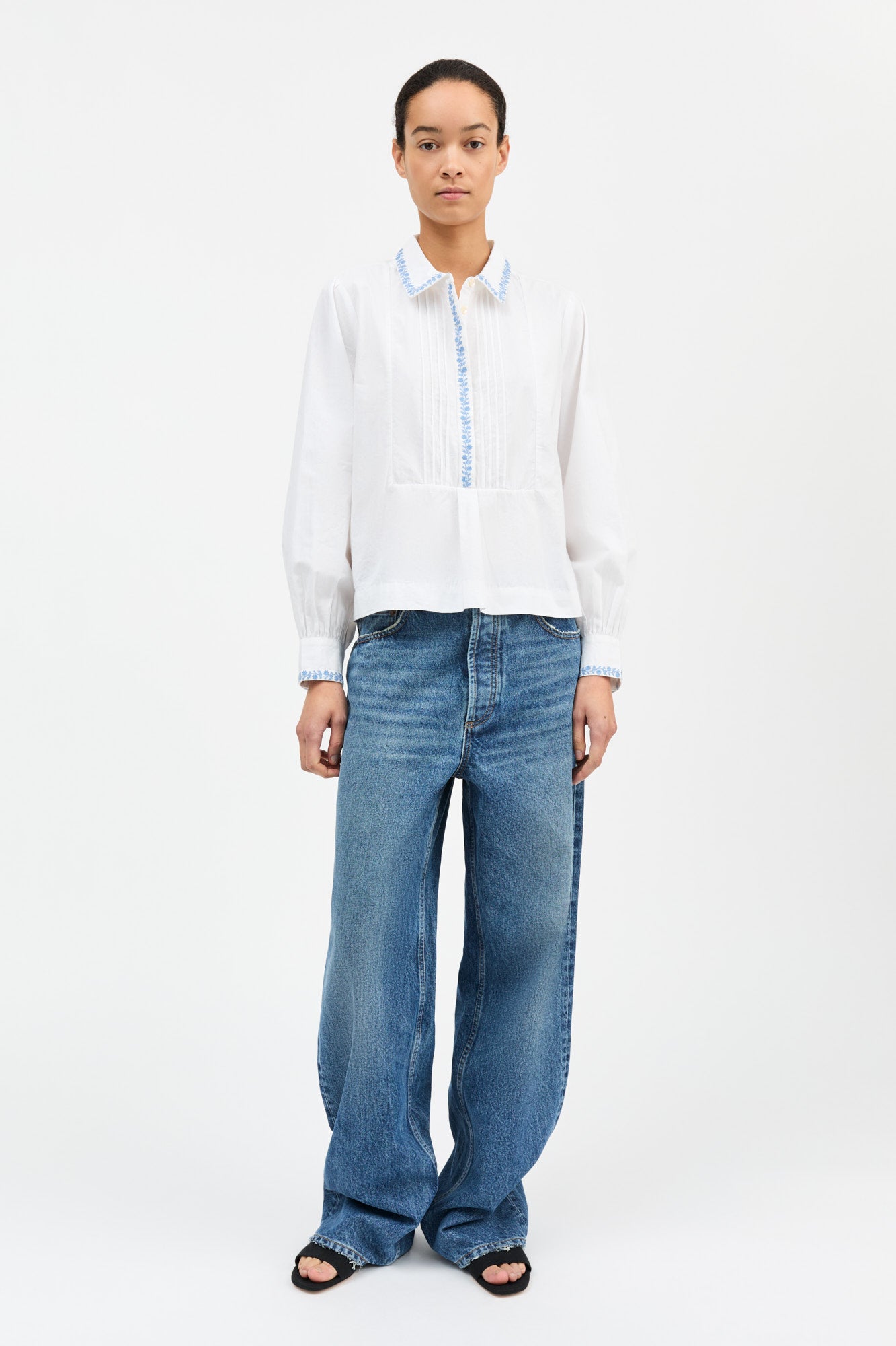 Skall Studio Bonne shirt Shirt Optic white