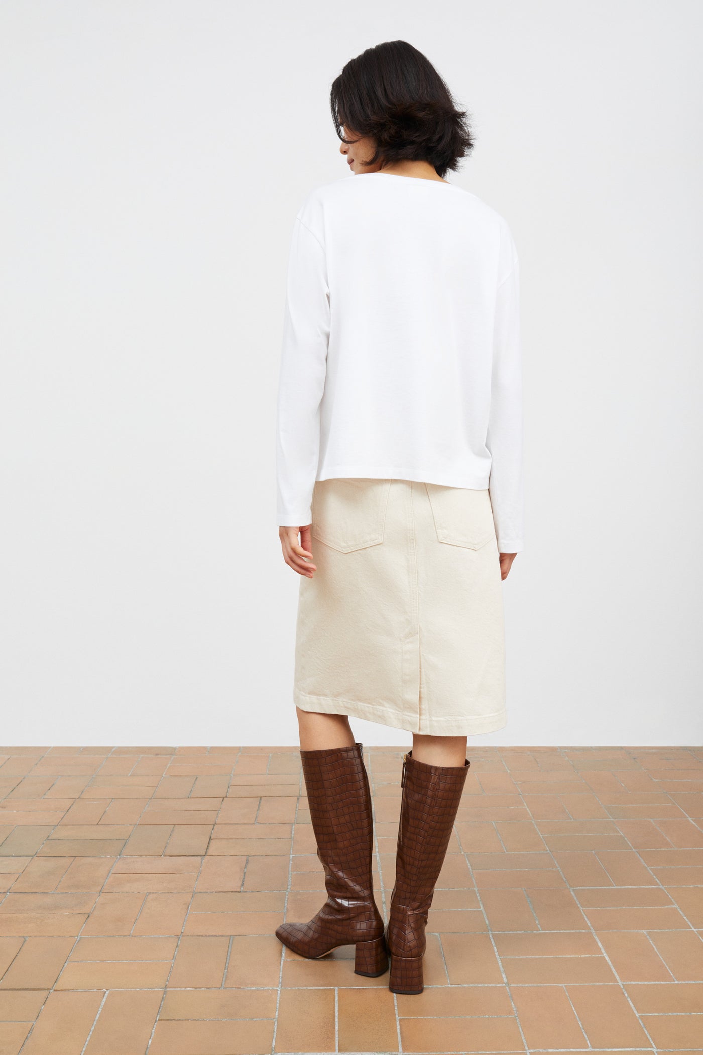 Skall Studio Cali skirt Jeans Ecru