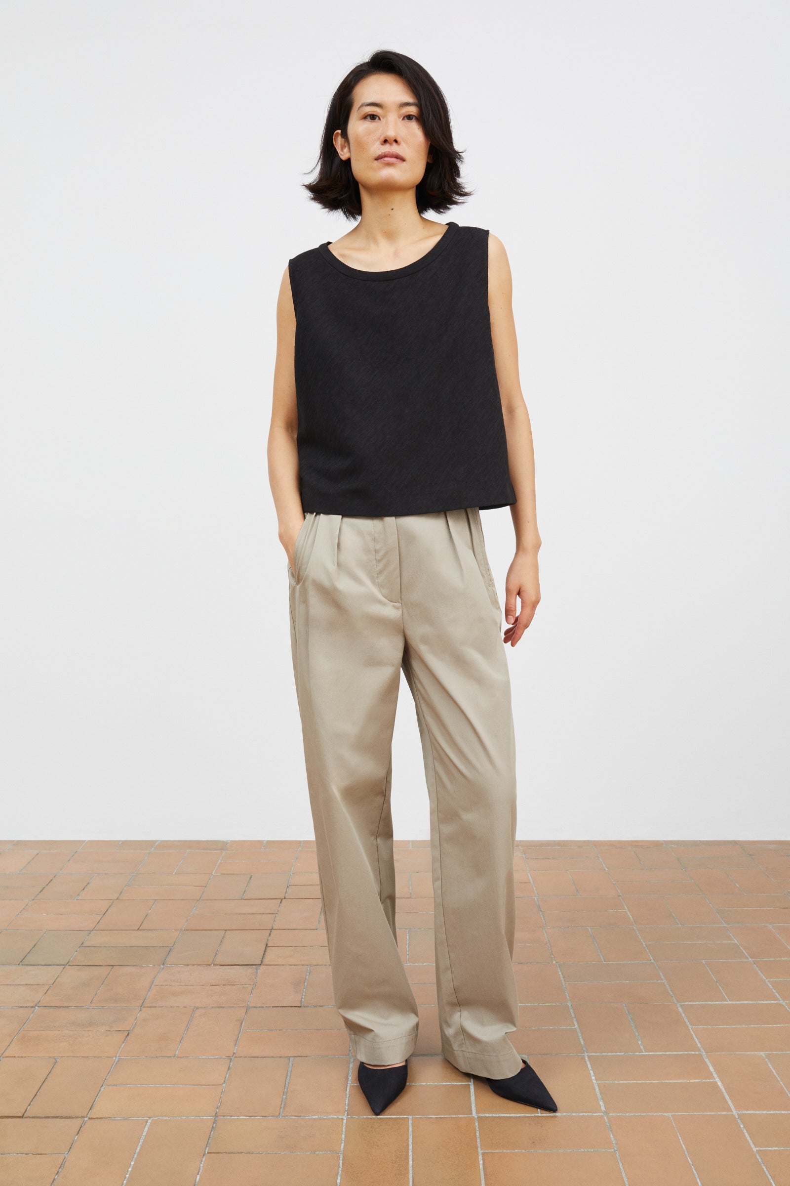 Skall Studio Calla top Top Black