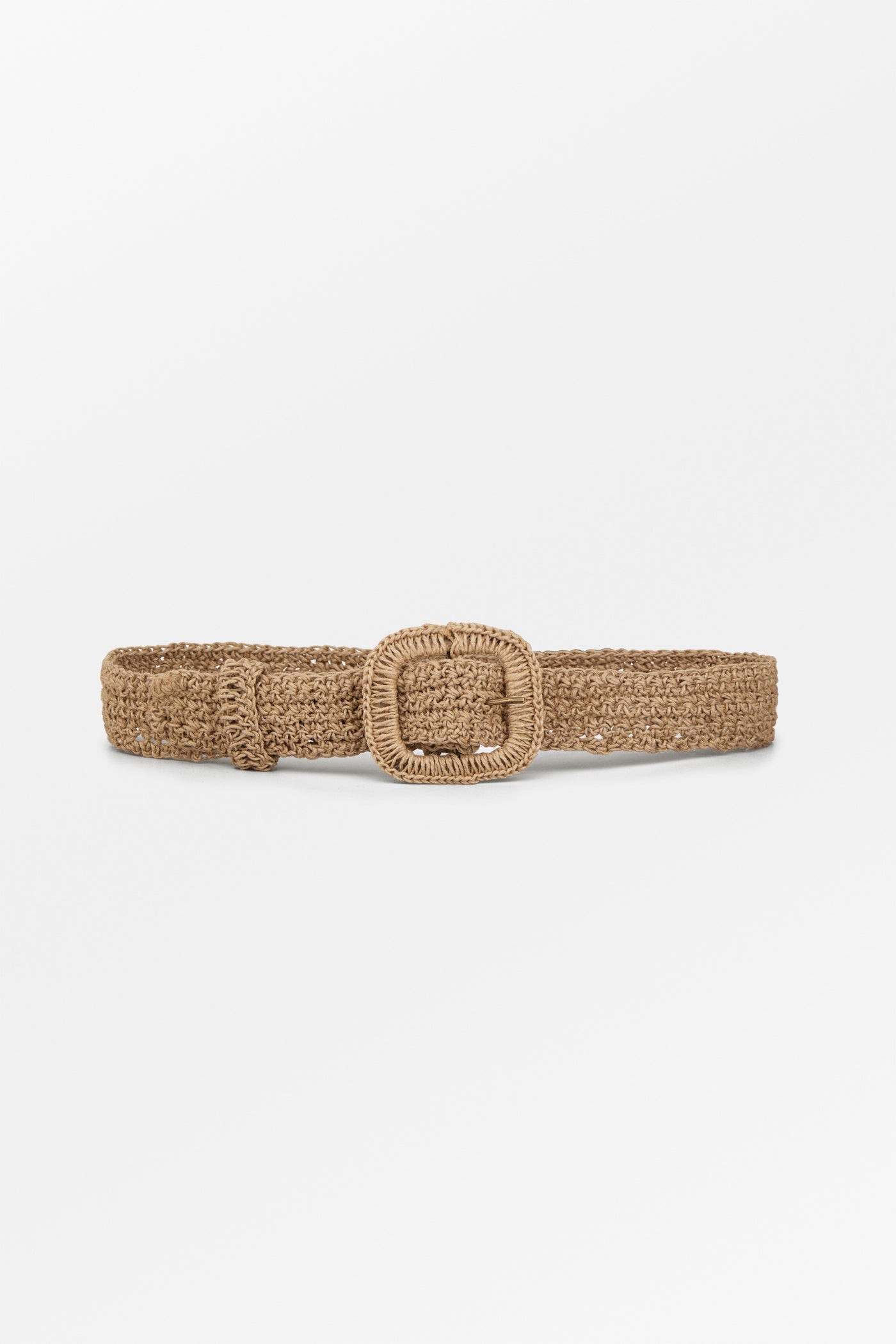 Skall Studio Carla straw belt Belt Natural