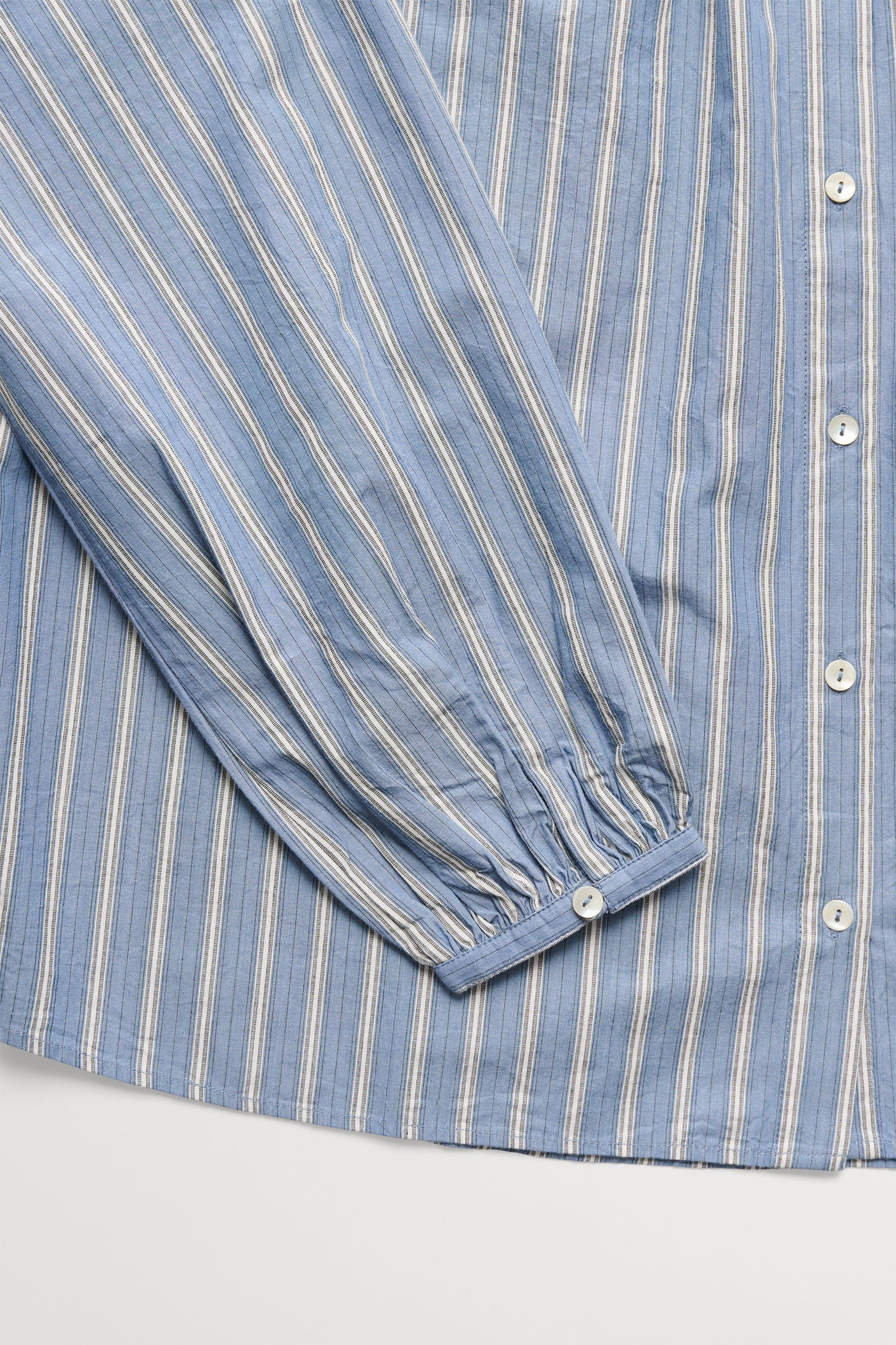 Skall Studio Cilla shirt Shirt Blue/Black/White stripe