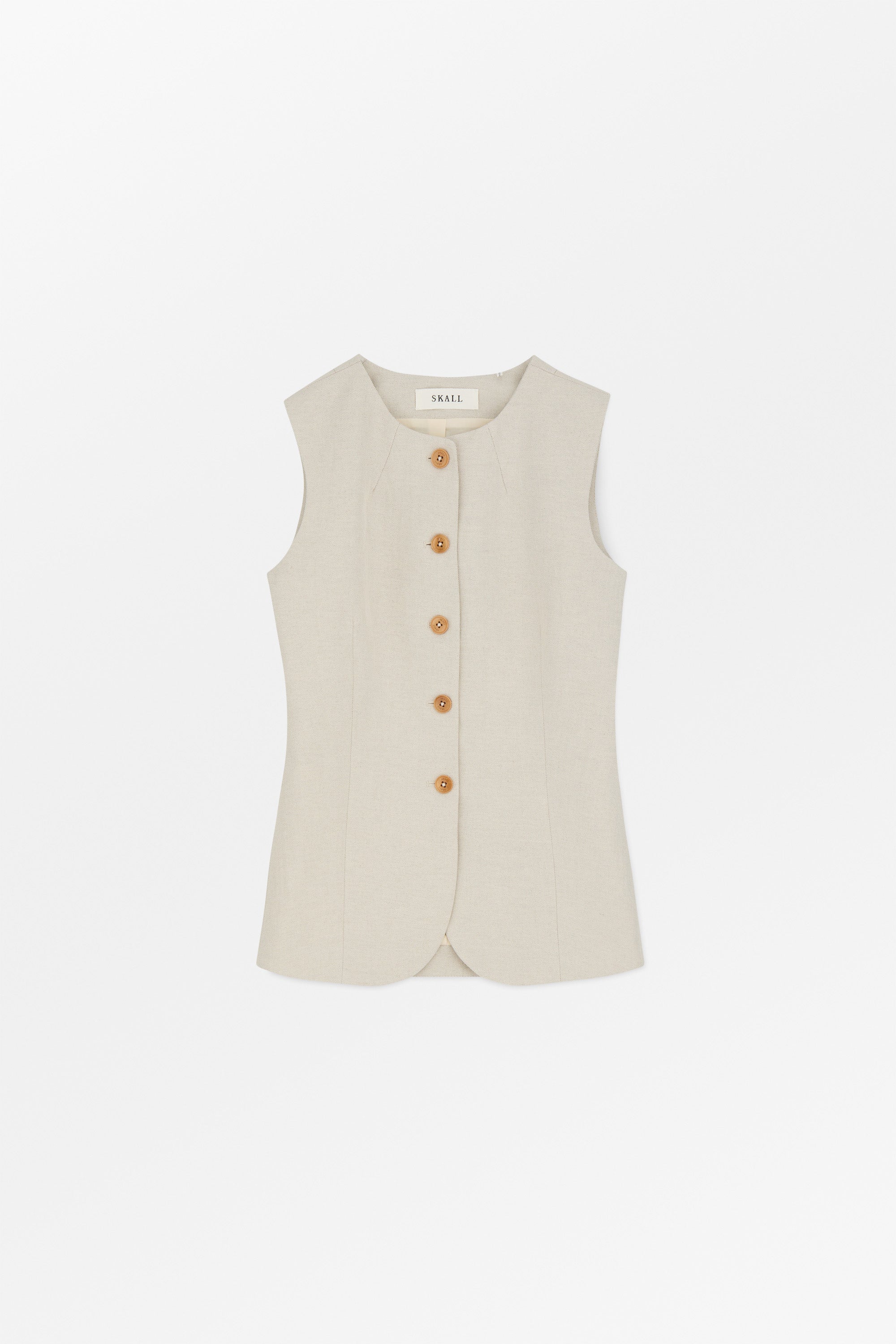 Skall Studio Clementine waistcoat Waistcoat Natural