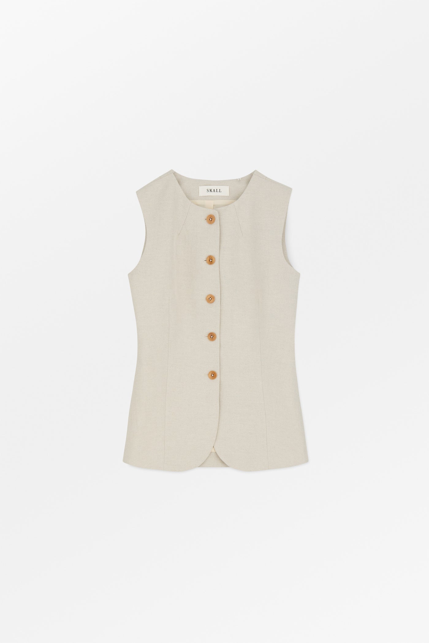 Skall Studio Clementine waistcoat Waistcoat Natural