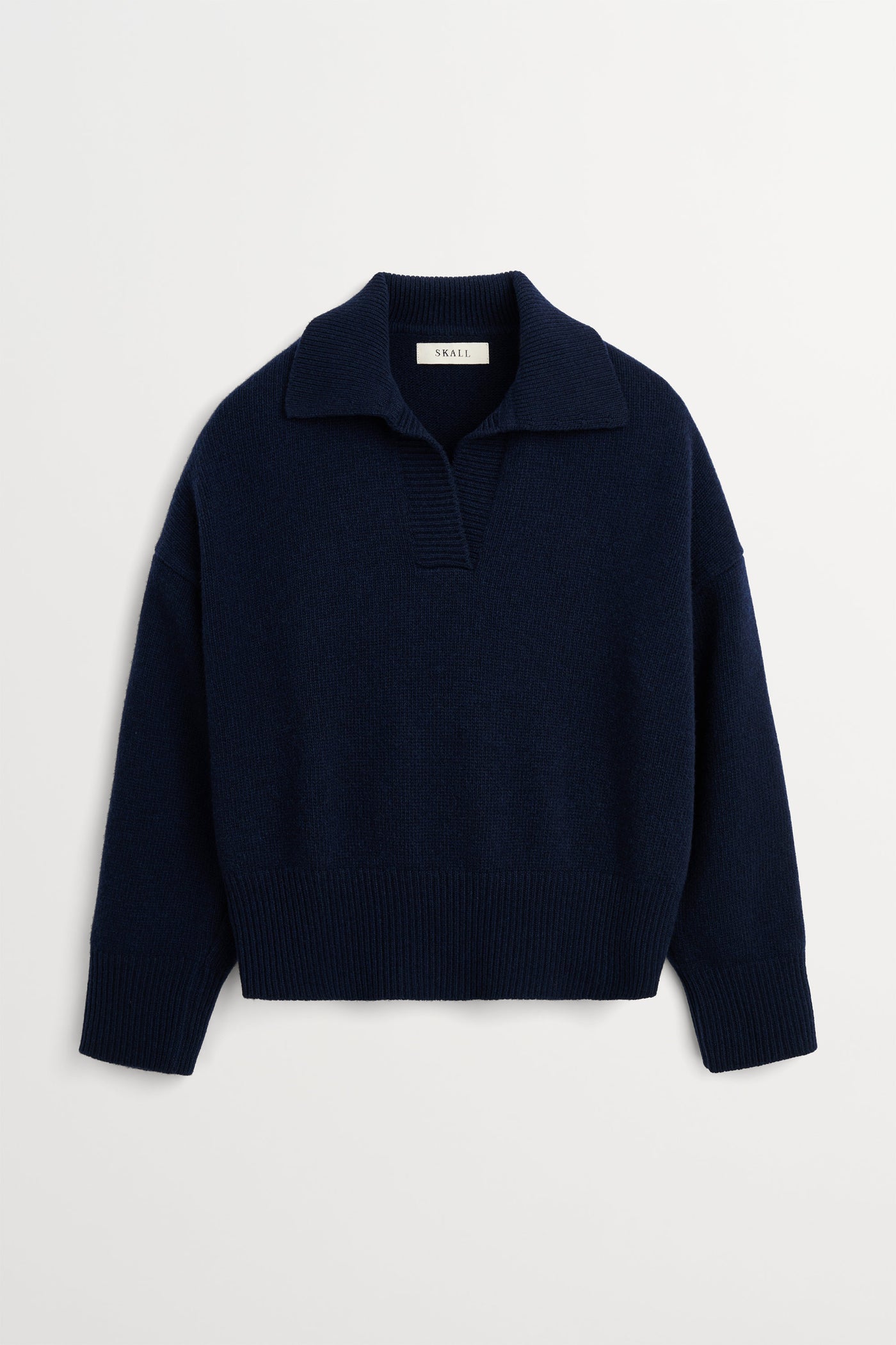 Skall Studio Dean V-neck jumper Jumper Navy