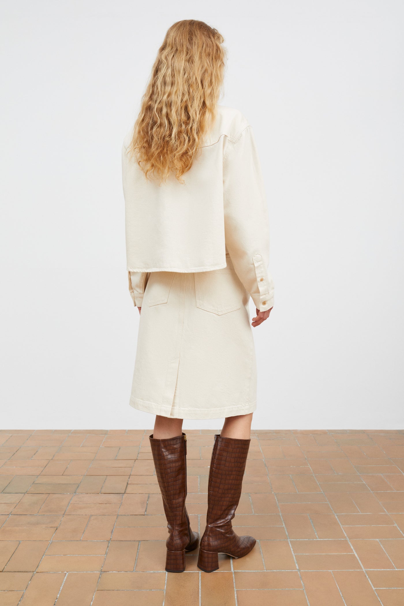 Skall Studio Dolly shirt Shirt Ecru