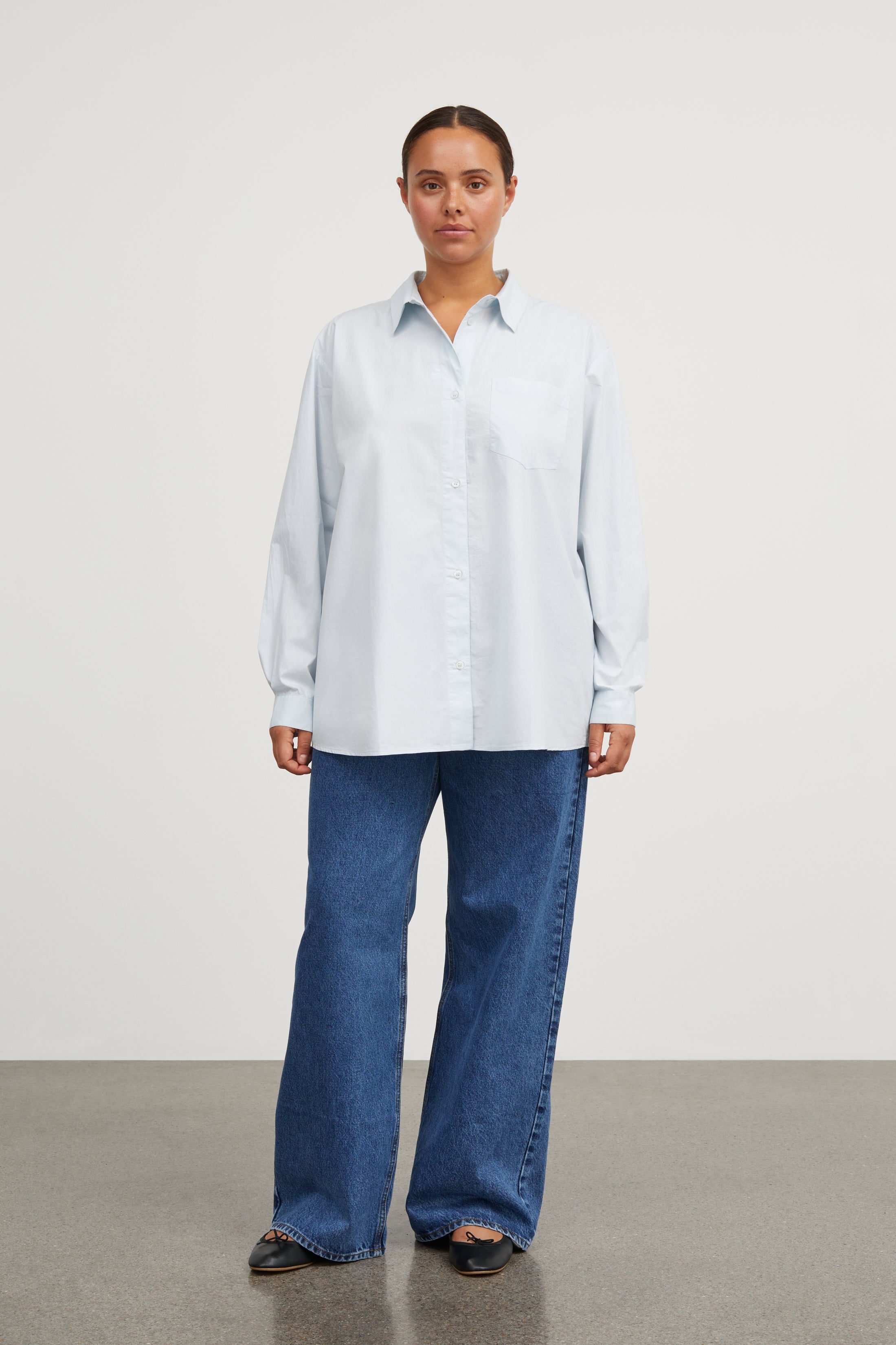 Skall Studio Edgar Shirt Shirt Light Blue