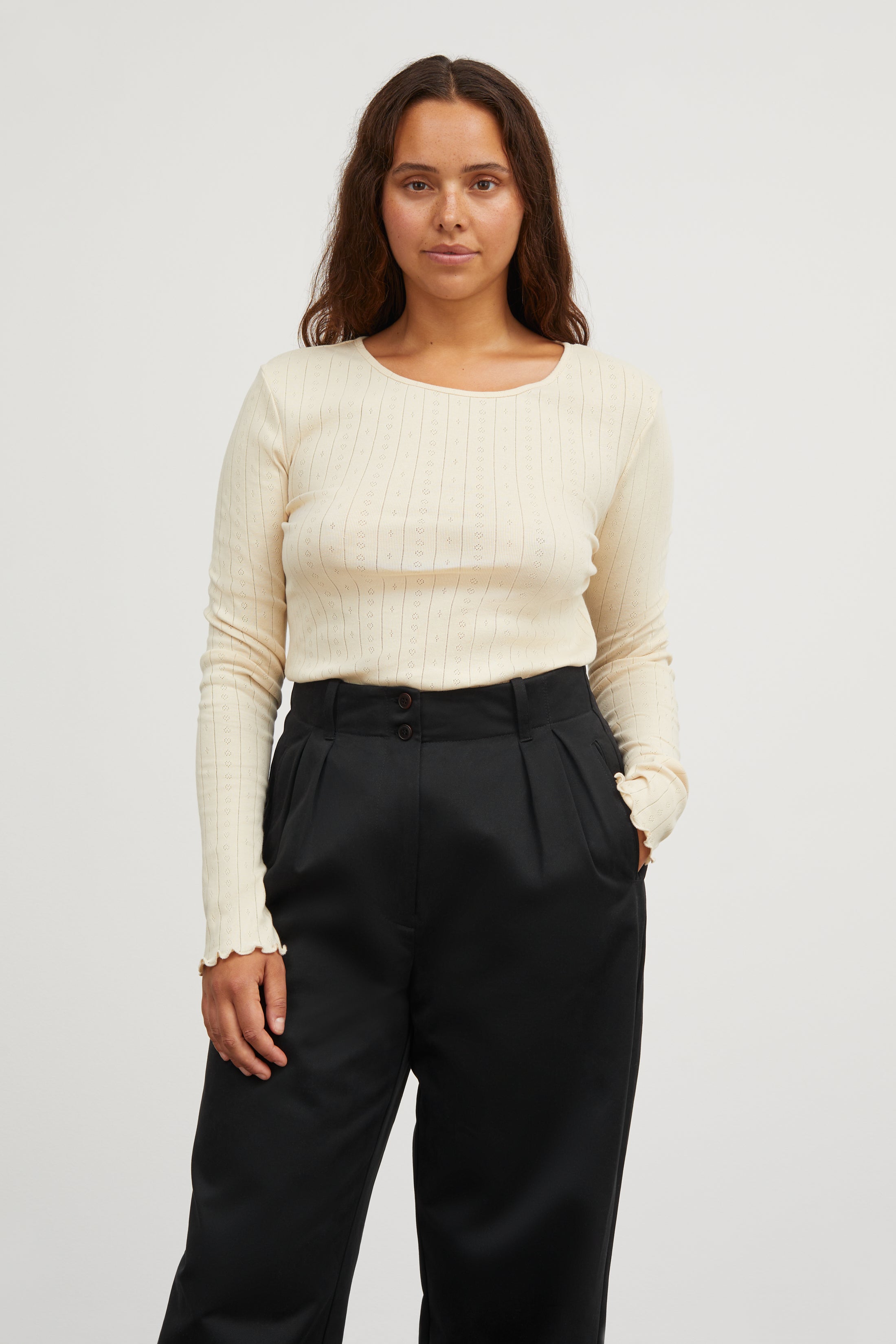 Skall Studio Edie blouse Blouse Light beige