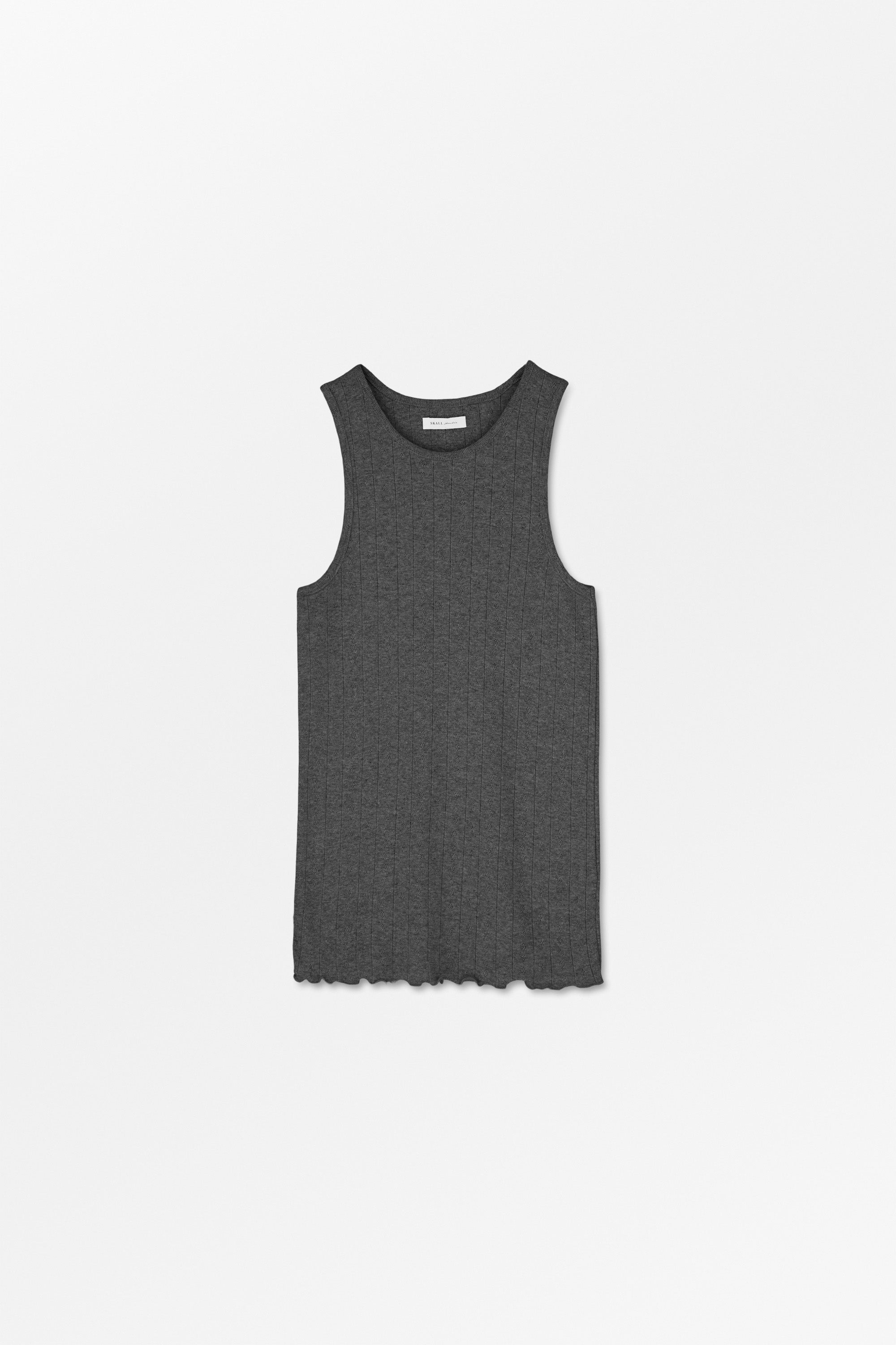 Skall Studio Edie tank top Tank top Dark grey melange