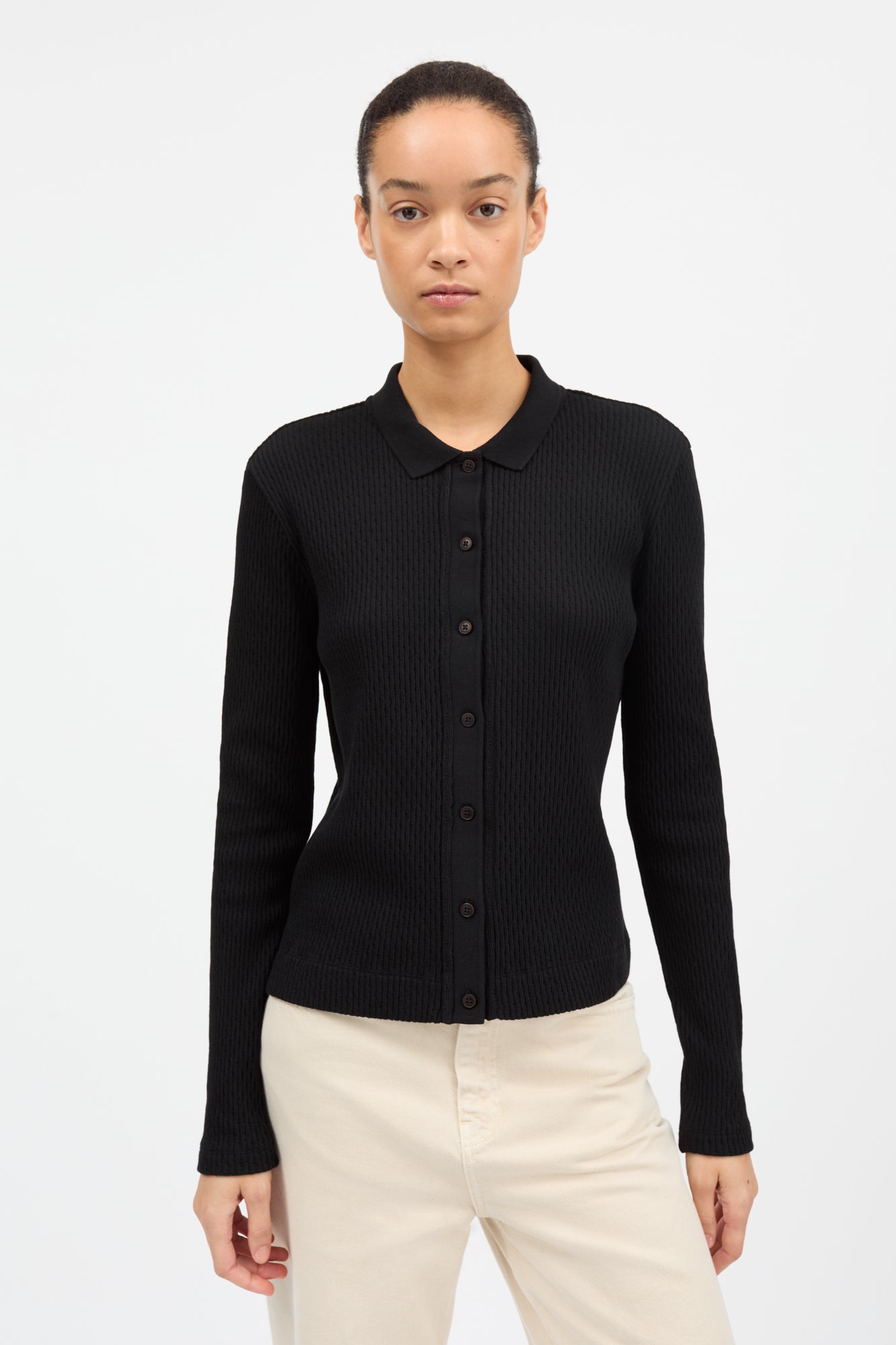 Skall Studio Eli cardigan Top Black