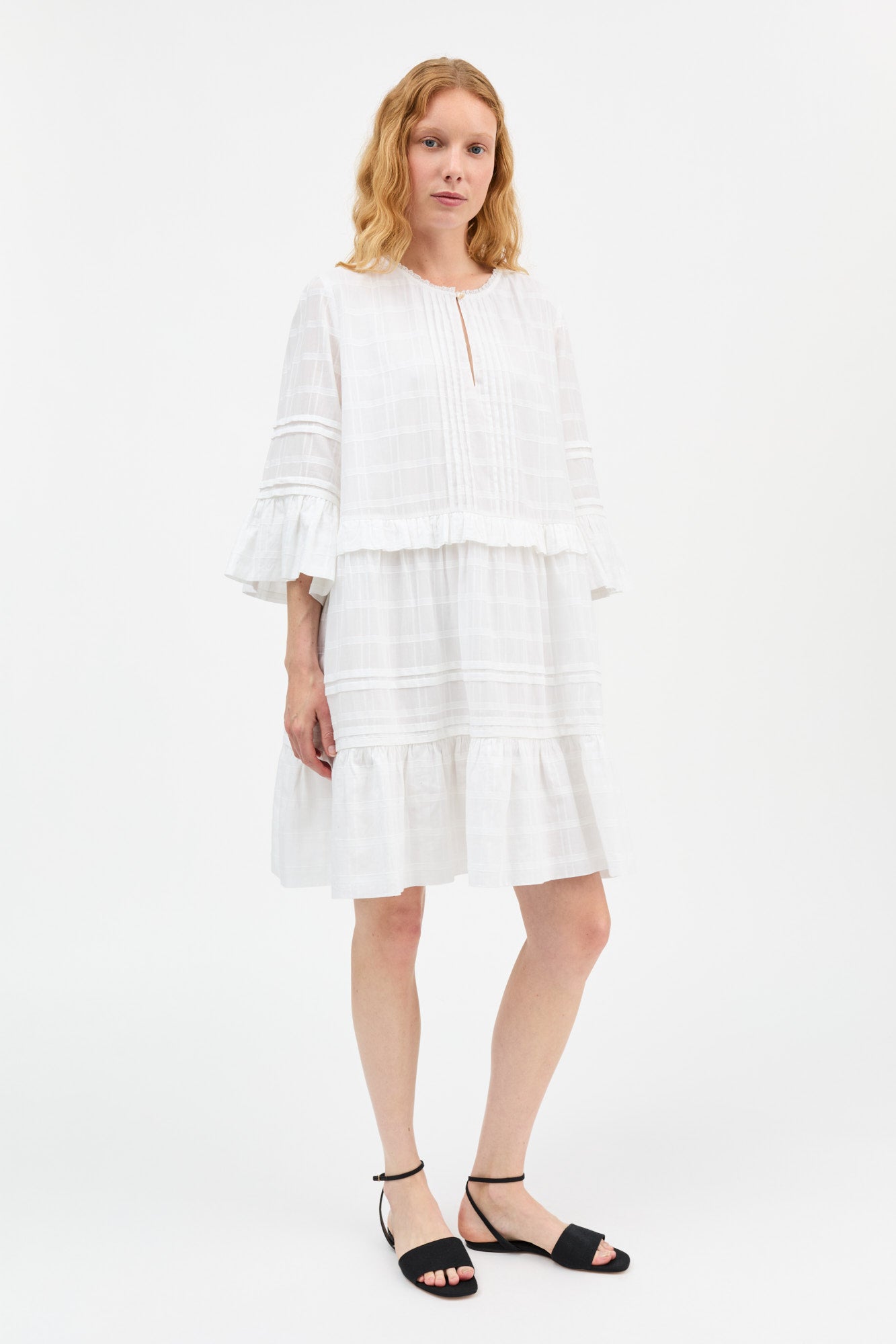 Skall Studio Fiore dress Dress Optic white