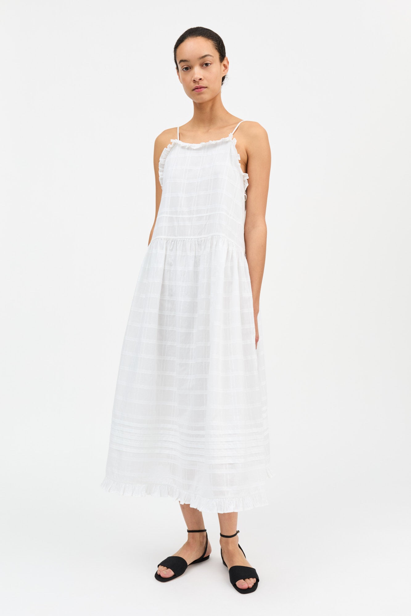 Skall Studio Fiore strap dress Dress Optic white