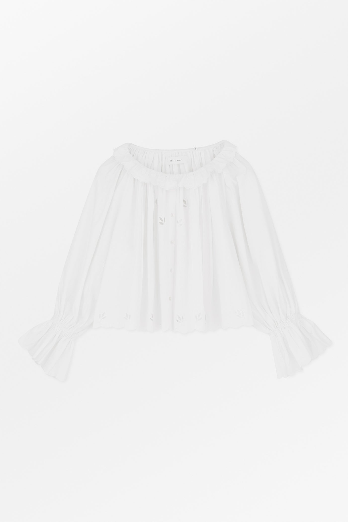 Skall Studio Fleurie blouse Blouse Optic white