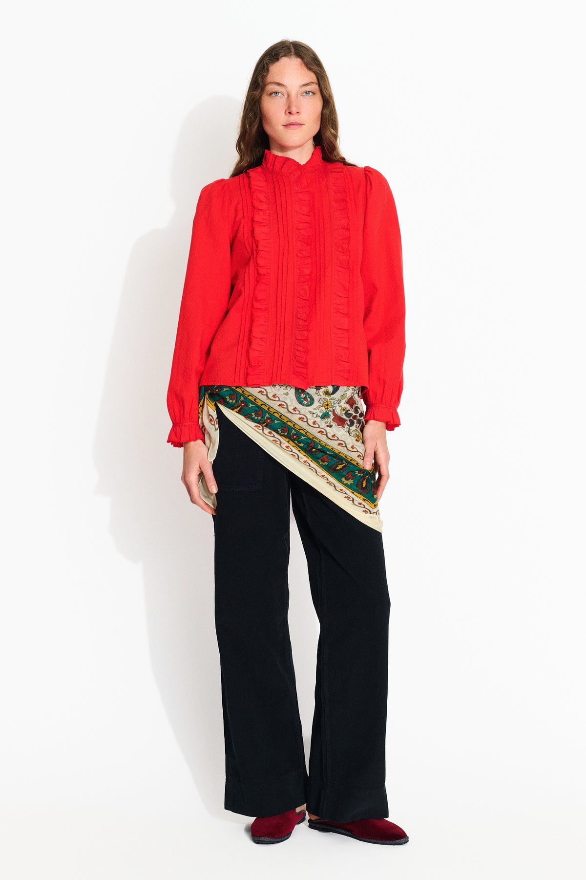 Skall Studio Florentia shirt Shirt Red