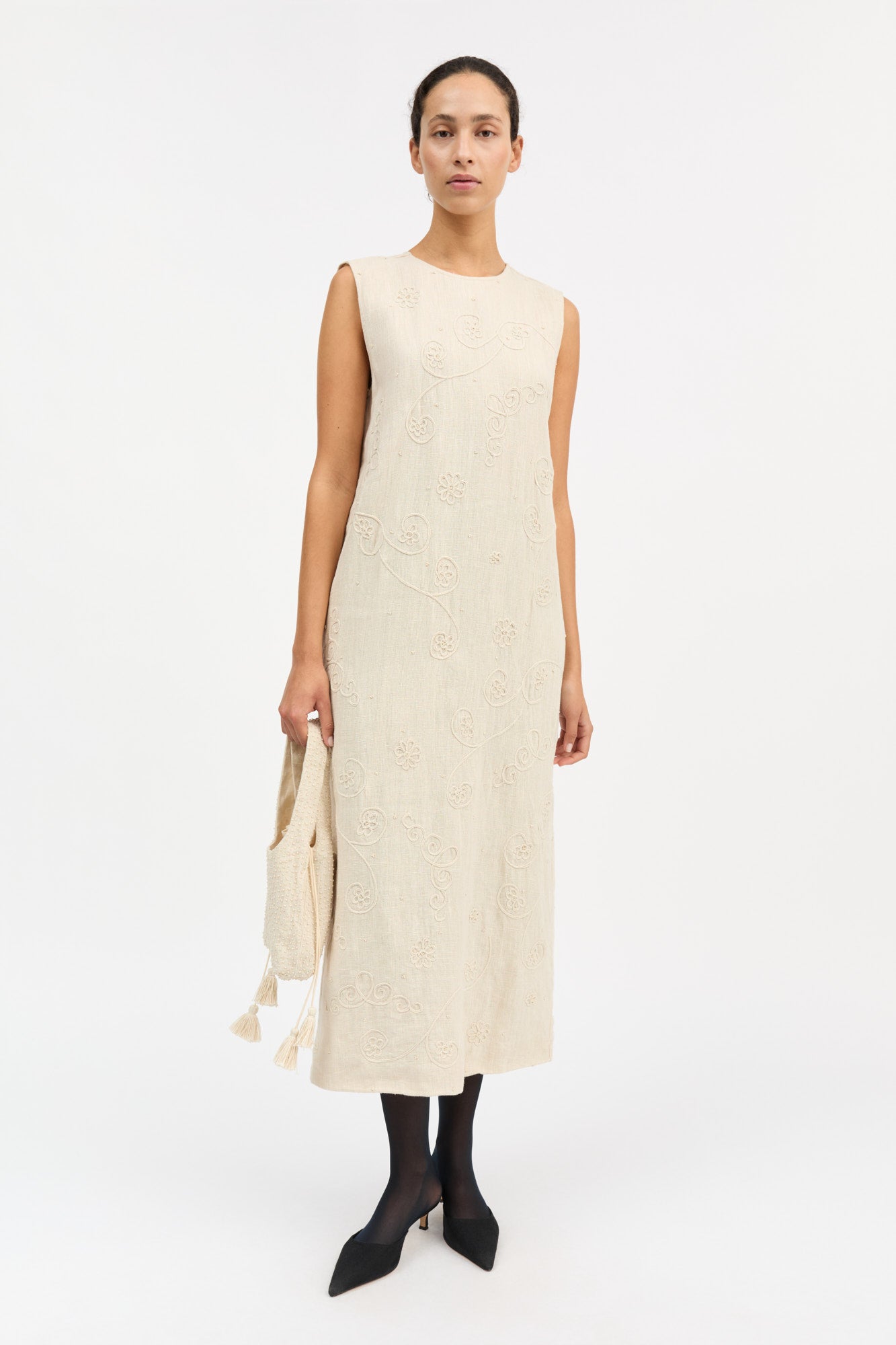 Skall Studio Fountain dress Dress Ecru