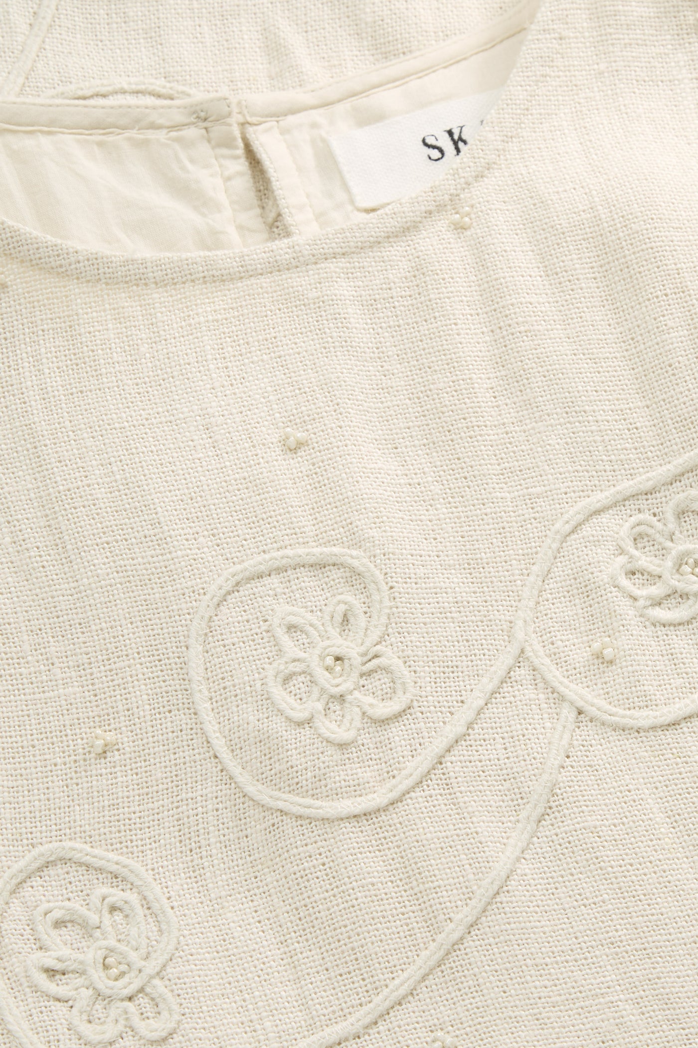 Skall Studio Fountain dress Dress Ecru