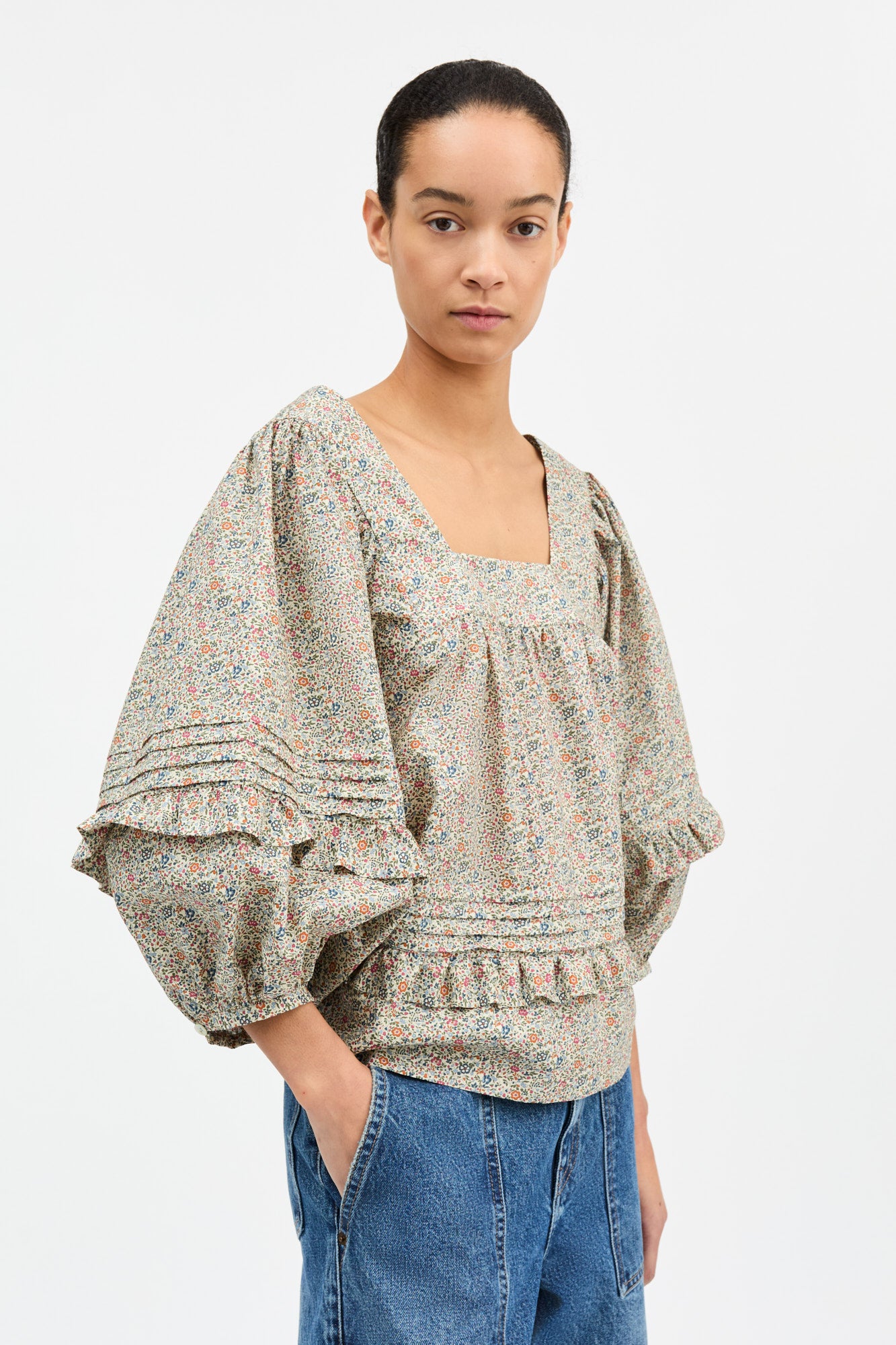 Skall Studio Hope blouse Blouse Flower field