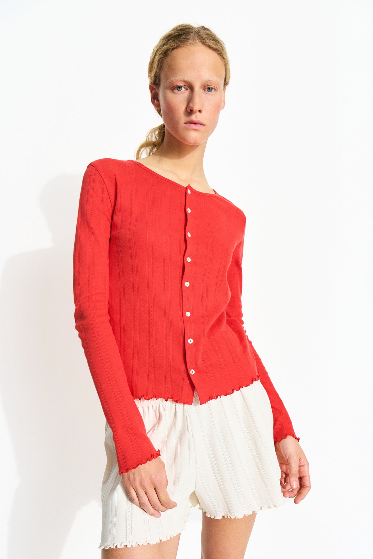 Skall Studio June cardigan Cardigan Bright red