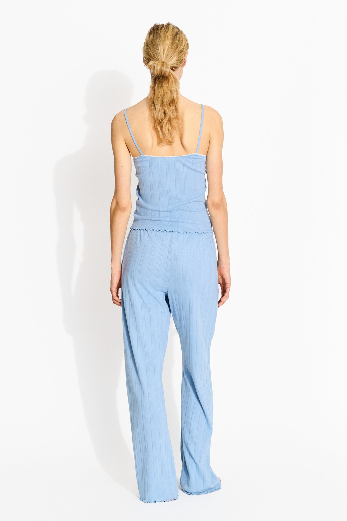 Skall Studio June singlet Top Blue whisper