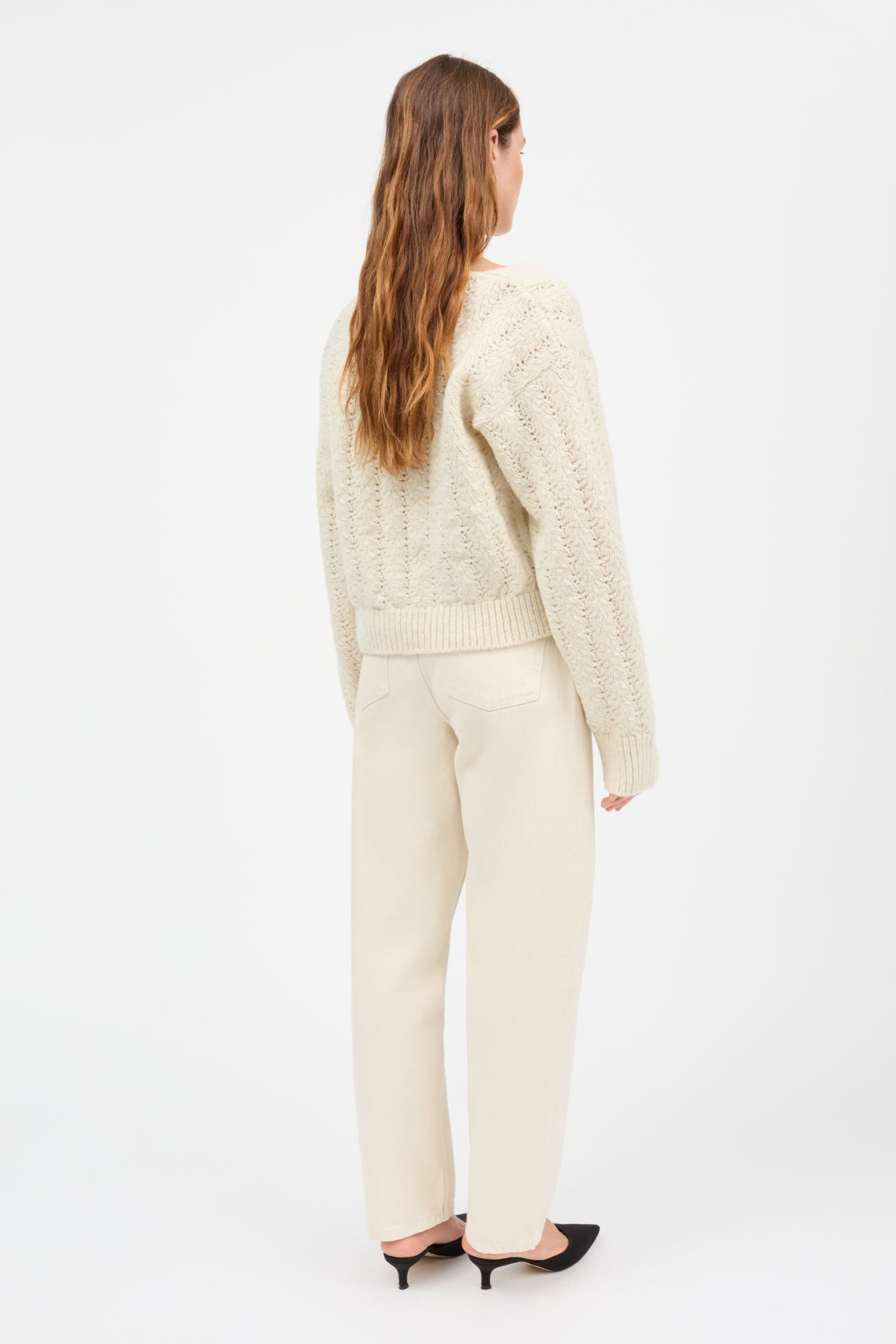 Skall Studio Laurine cardigan Cardigan Off white