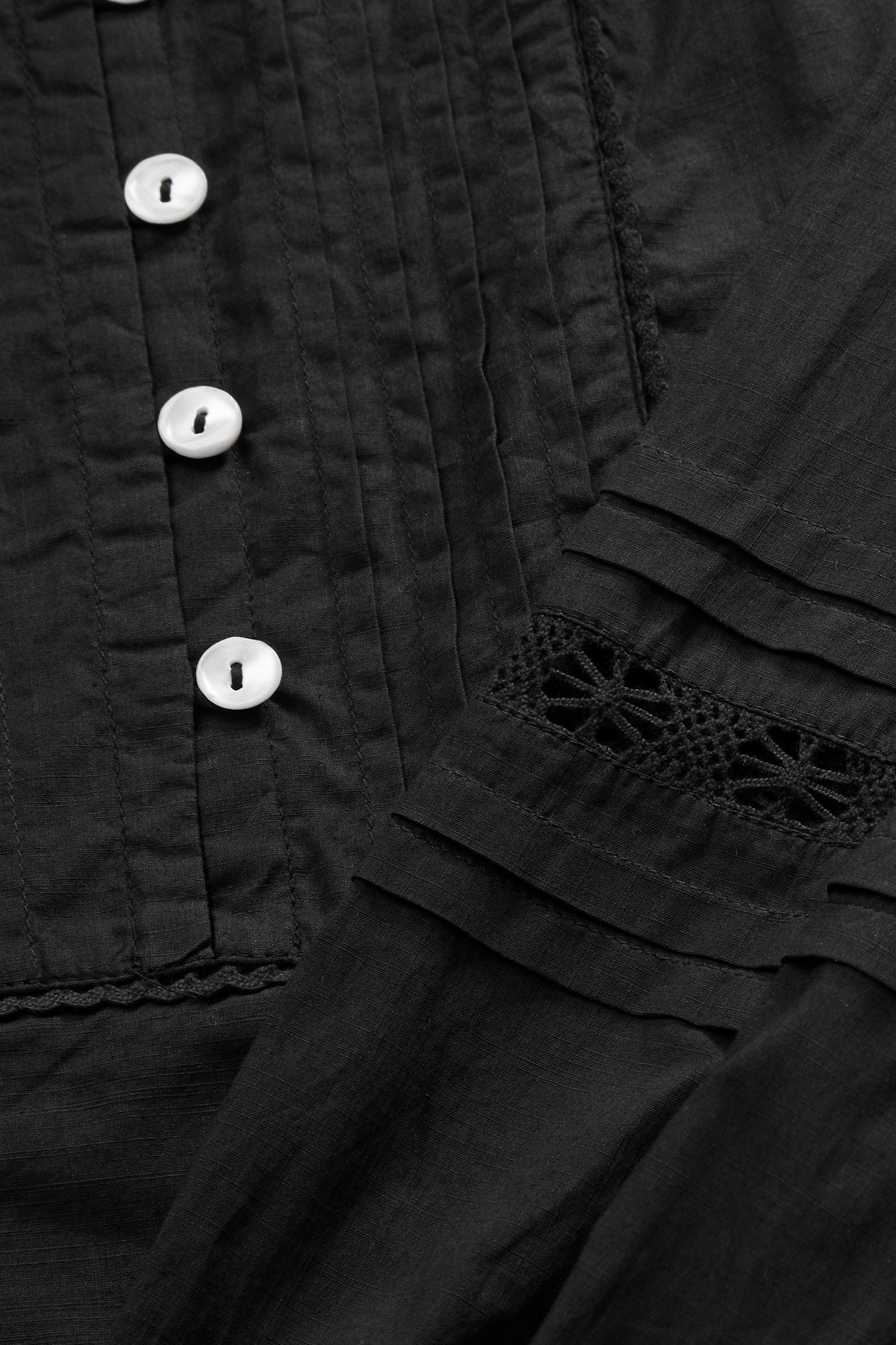 Skall Studio Leaf shirtdress Pants Black