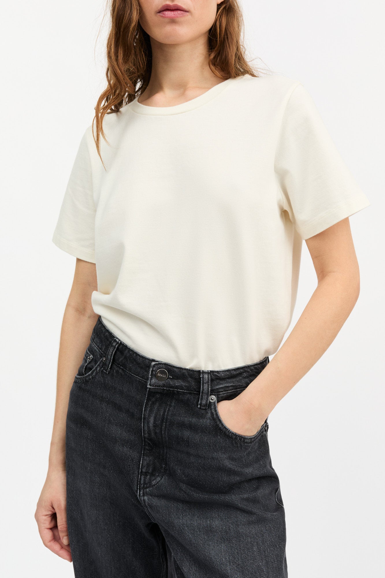 Skall Studio Loui regular tee Tee Off white