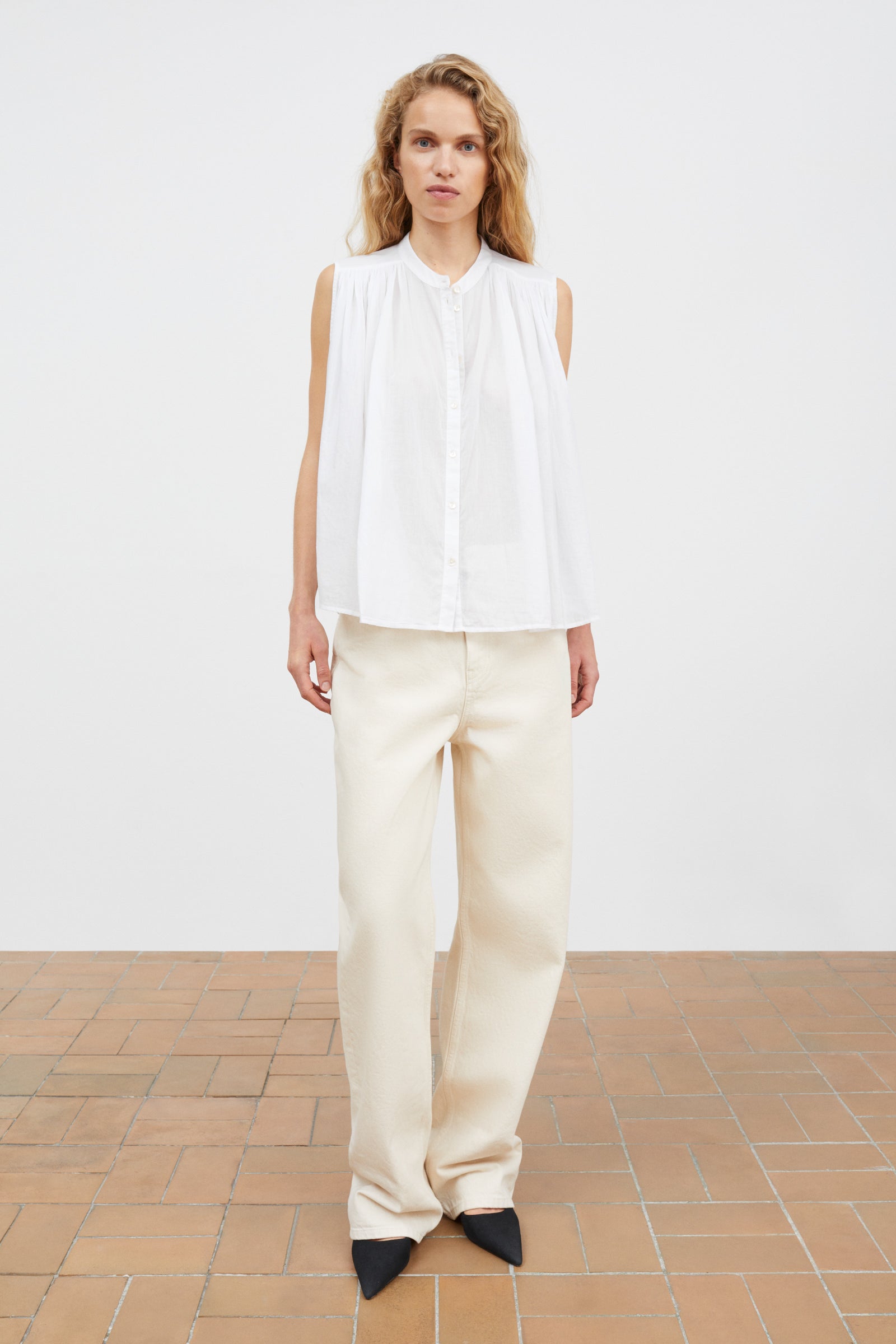 Skall Studio Louise top Top Optic white