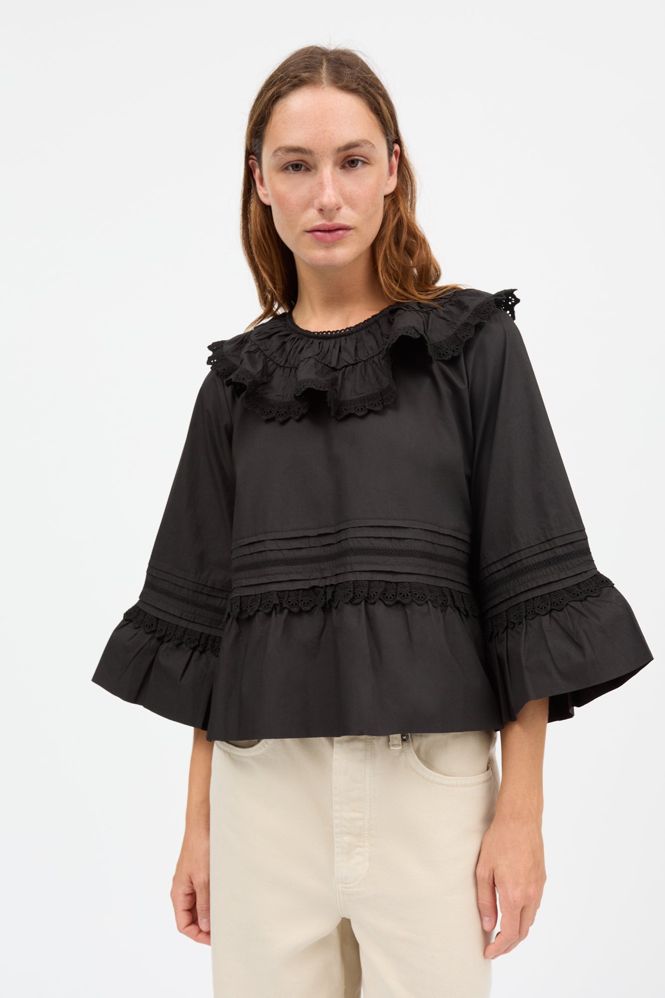 Skall Studio Lulu blouse Blouse Black