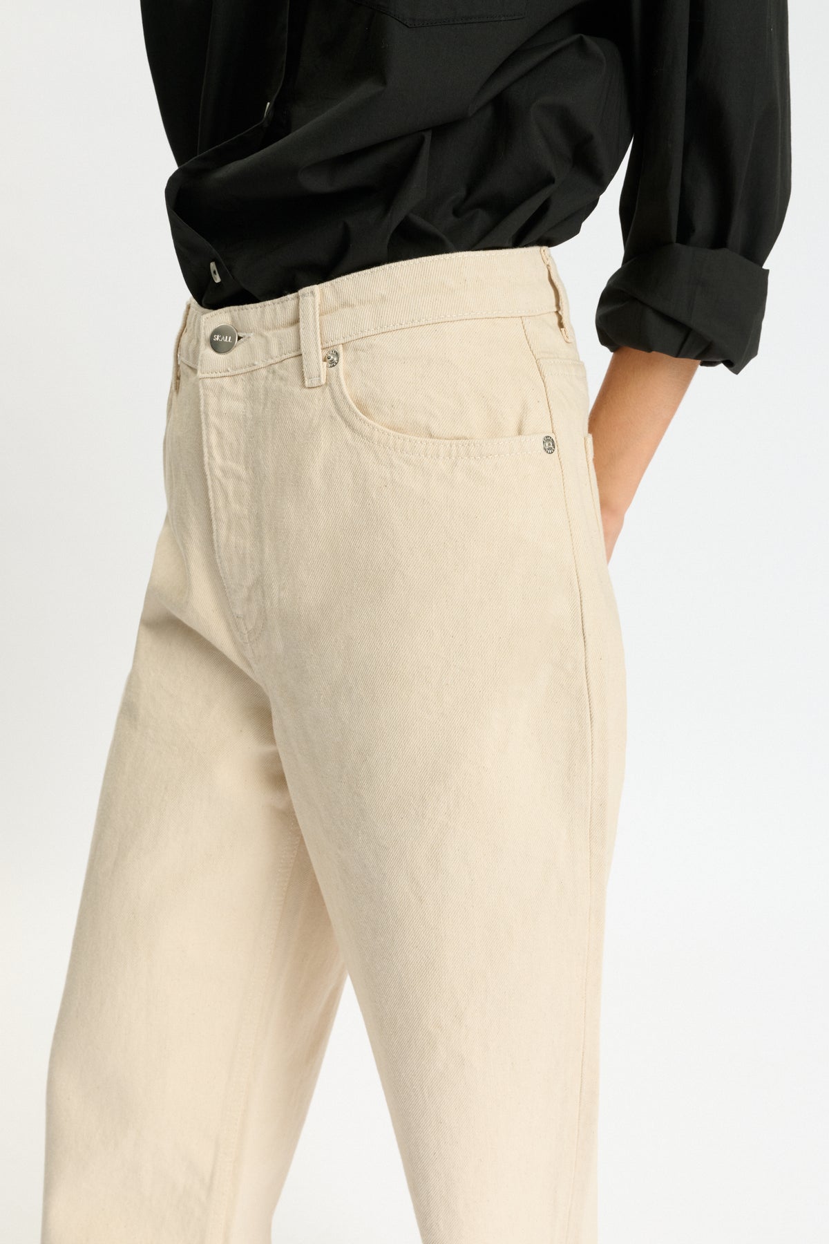 Skall Studio Maddy straight jeans Jeans Ecru
