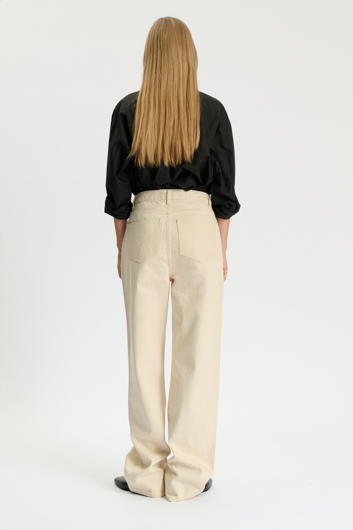 Skall Studio Maddy straight jeans Jeans Ecru