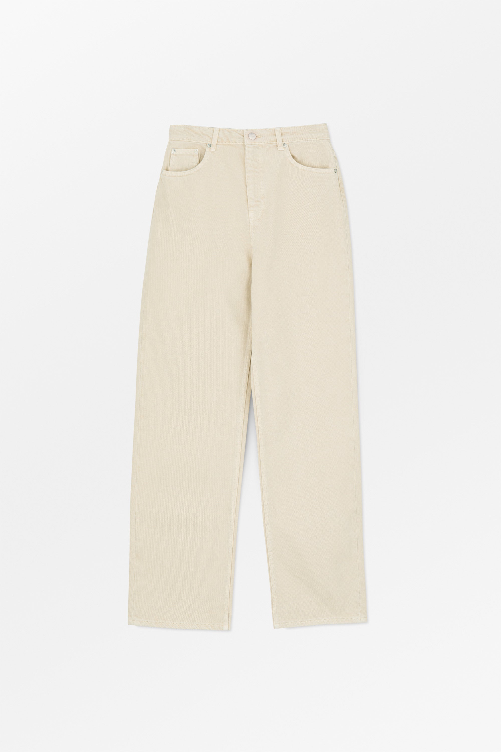 Skall Studio Maddy straight jeans Jeans Beige