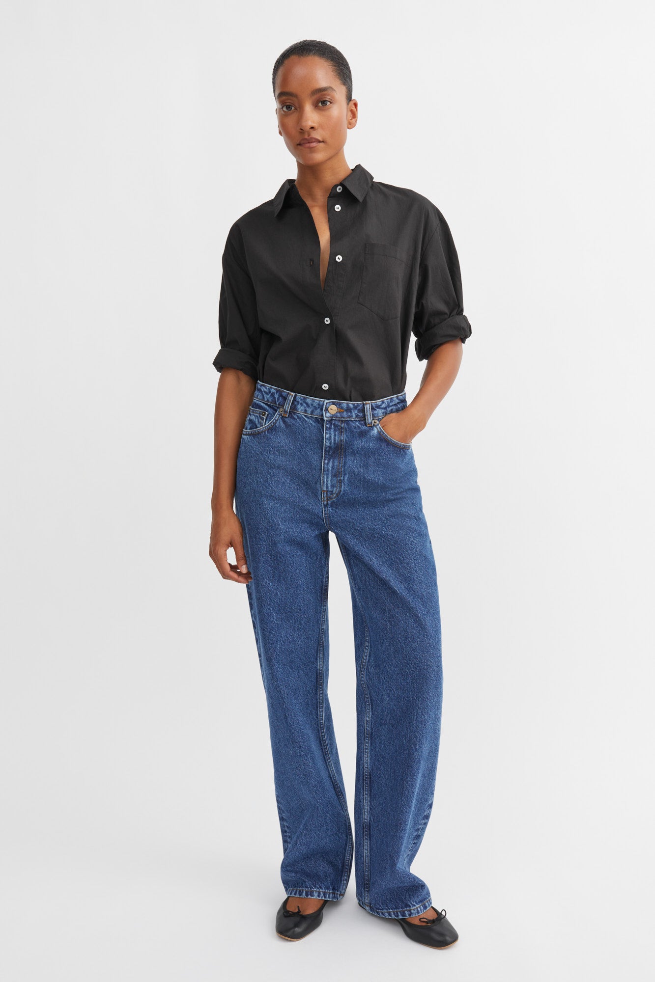 Skall Studio Maddy straight jeans Jeans Mid blue