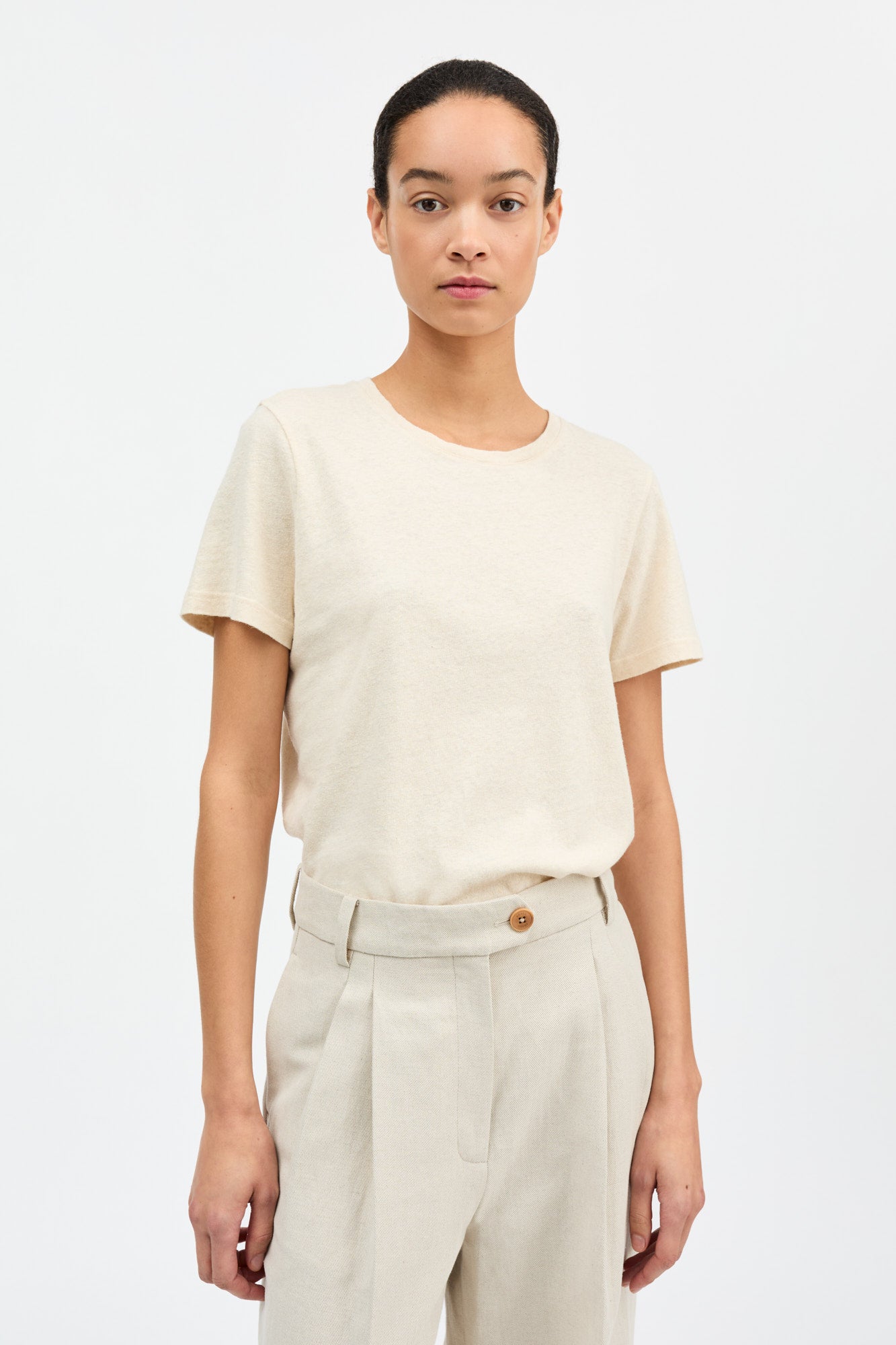 Skall Studio Mika tee T-shirt Ecru