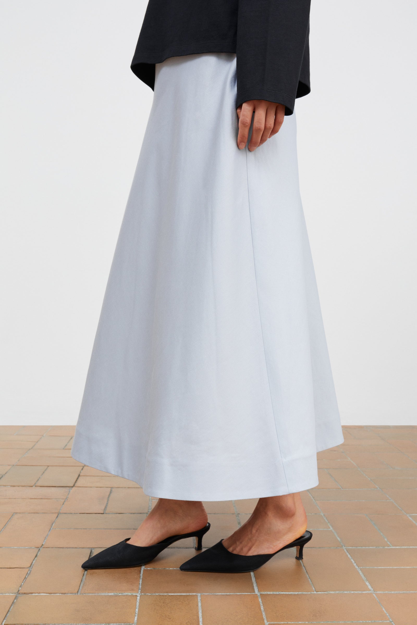 Skall Studio Mila skirt Skirt Dusty blue