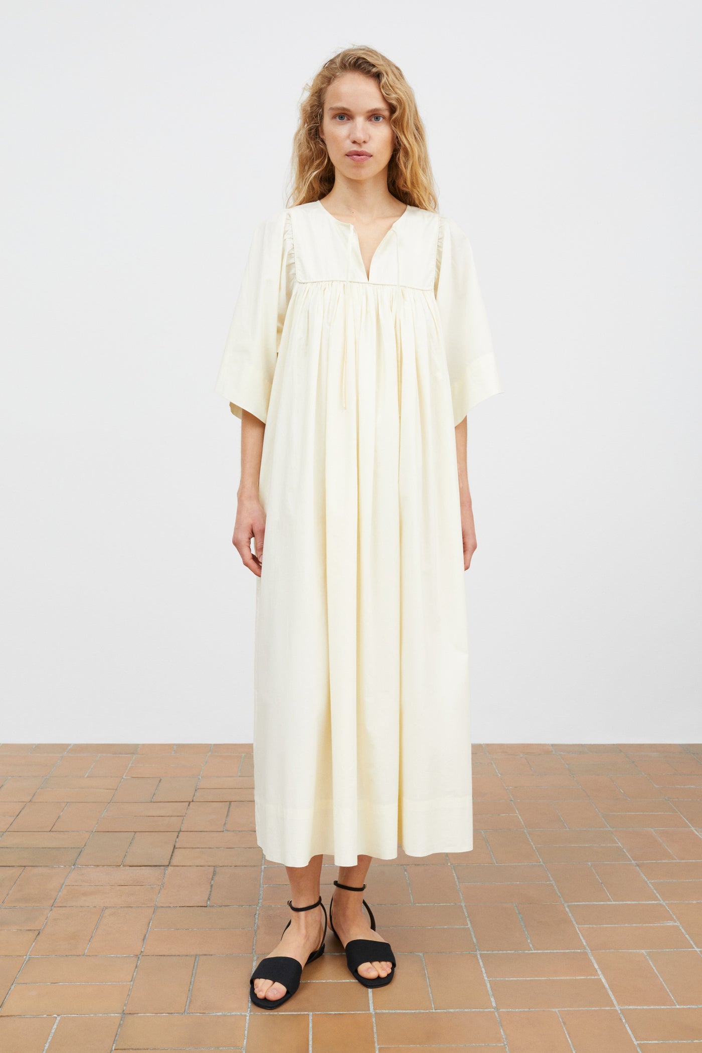 Skall Studio Nadja summer dress Dress Buttermilk