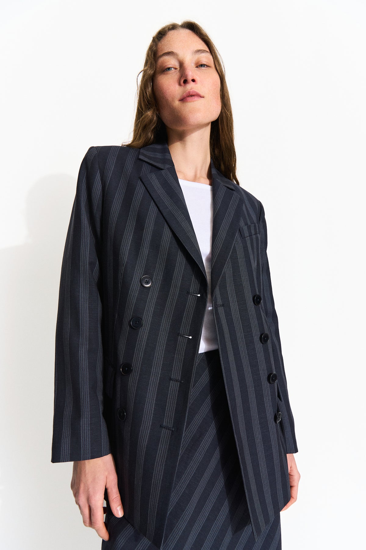Skall Studio Pattie blazer Blazer Navy pinstripe