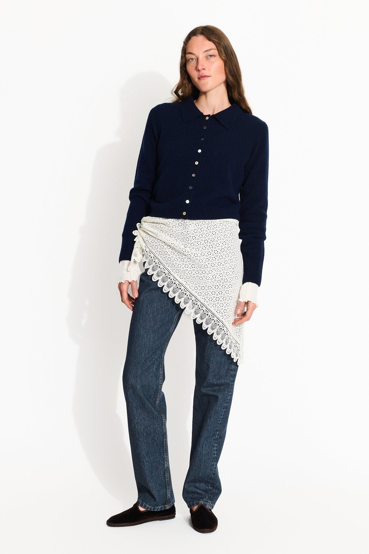 Skall Studio Paulina cardigan Cardigan Navy