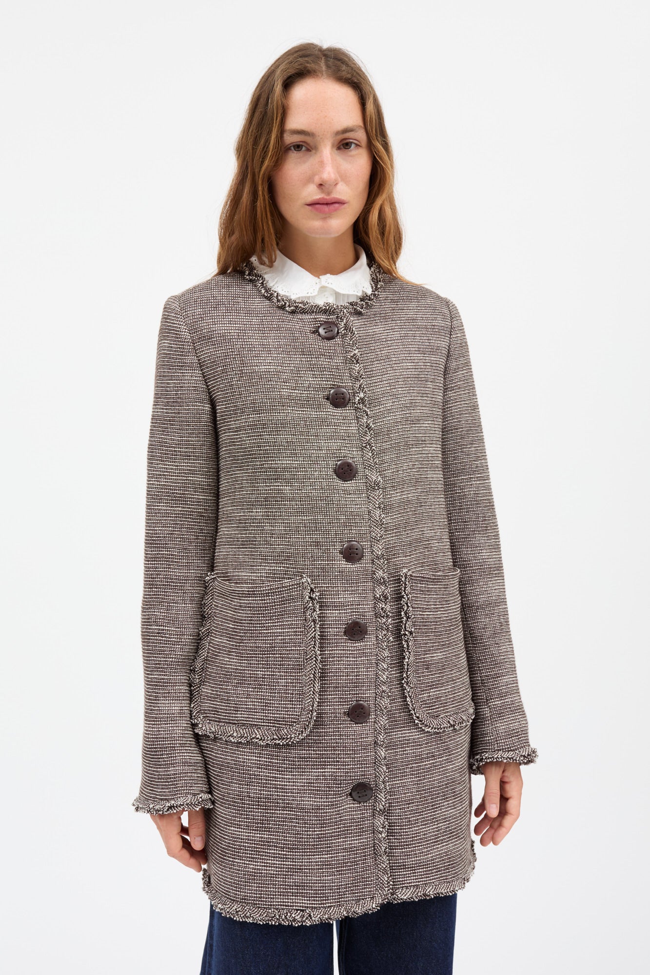 Skall Studio Rosa blazer Blazer Brown/Ecru