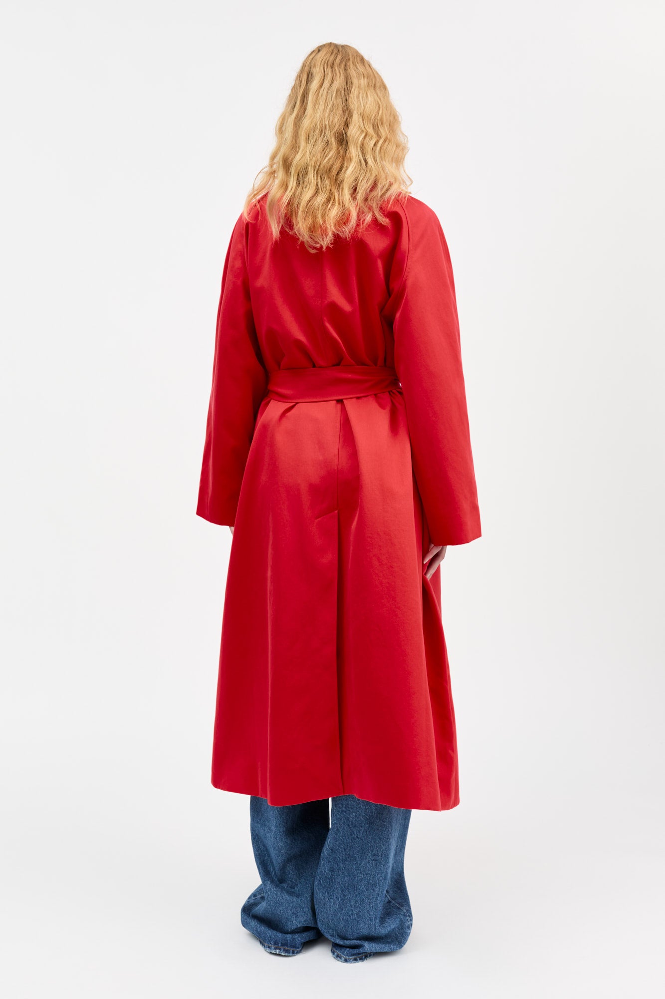 Skall Studio Spring coat Coat Clear red