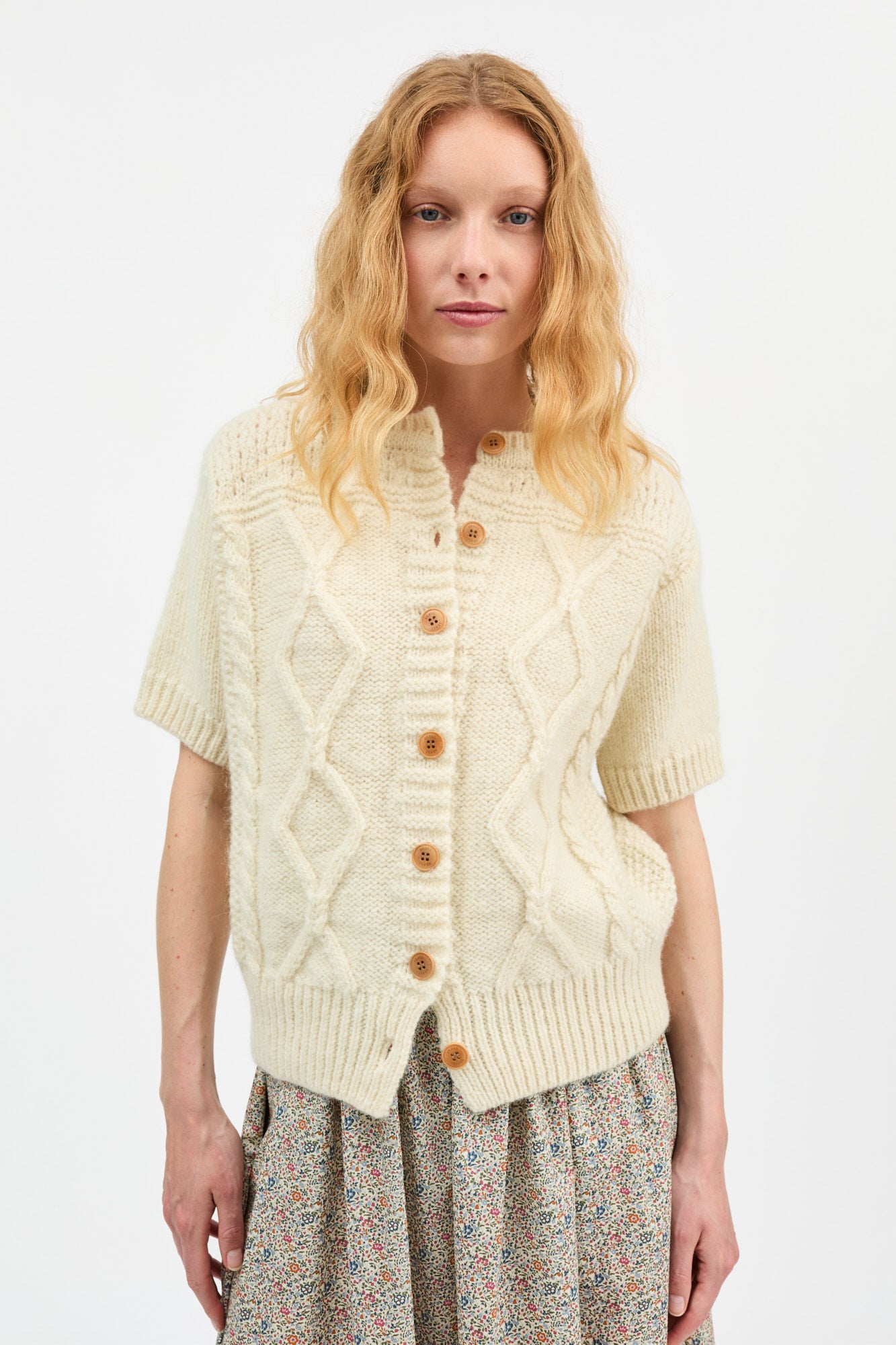 Skall Studio Svea cardigan Cardigan Off white