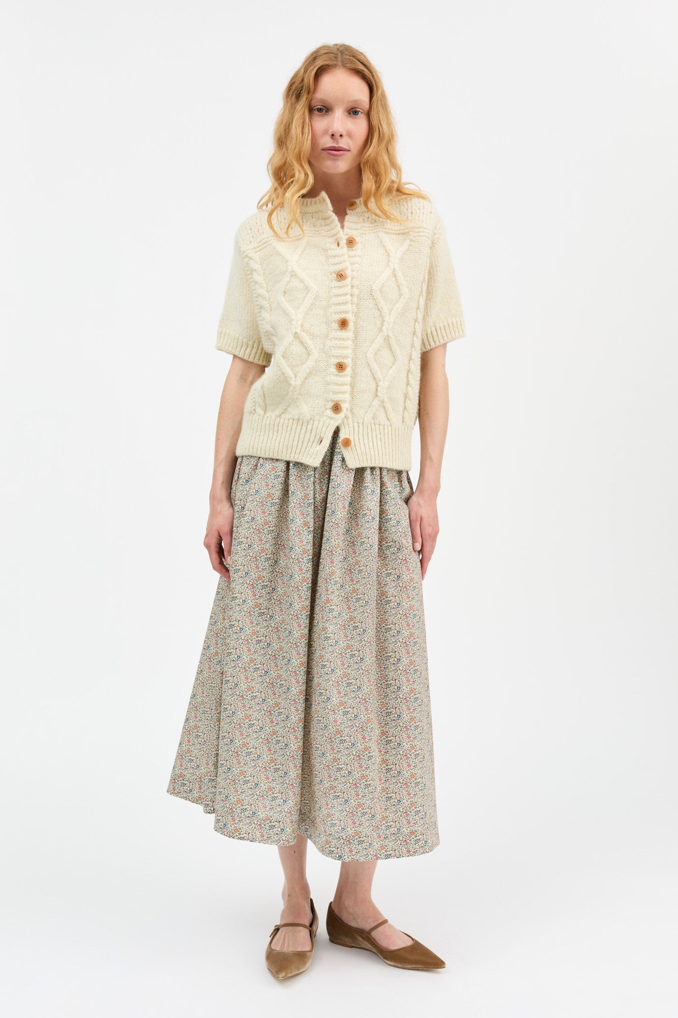 Skall Studio Svea cardigan Cardigan Off white